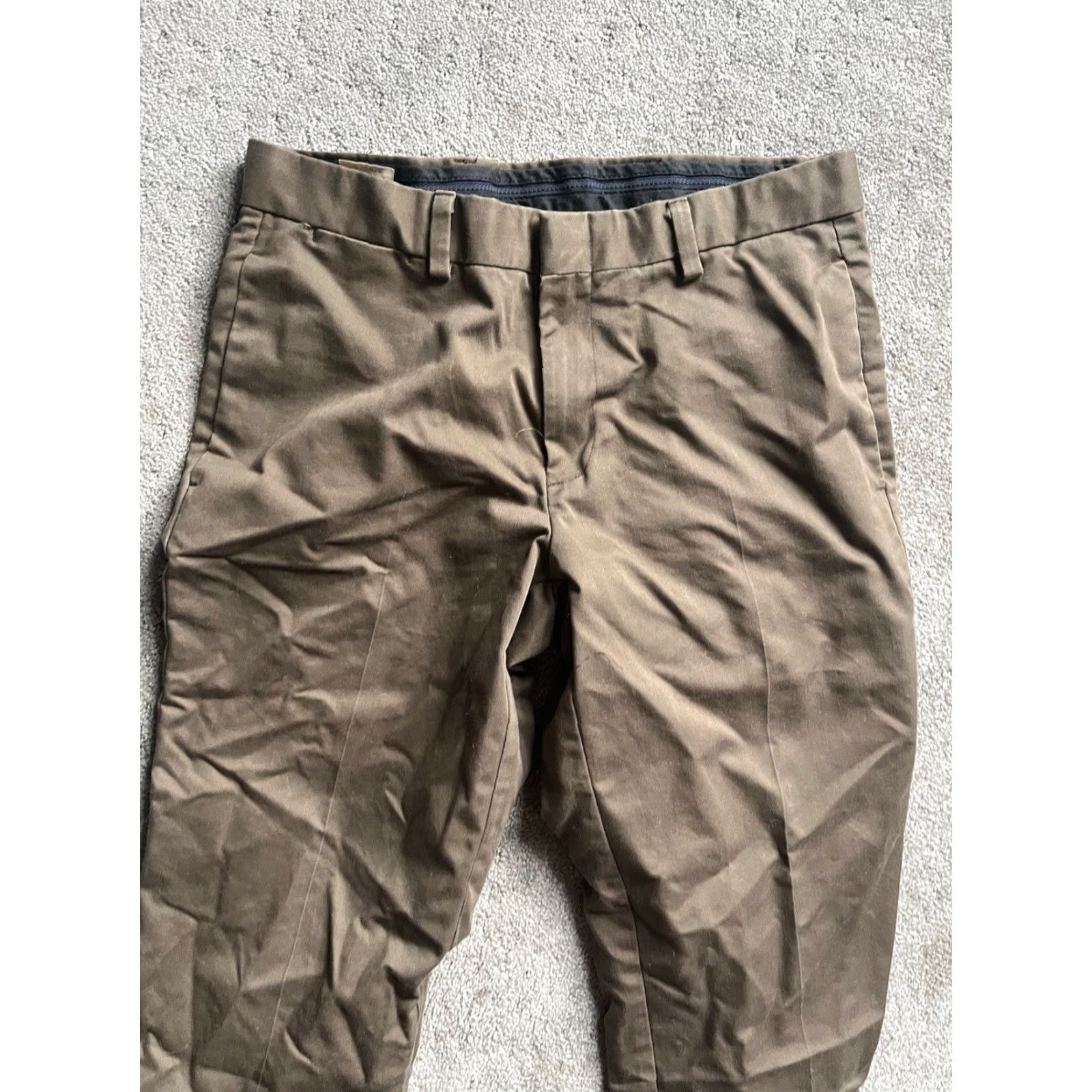 Dockers Dockers Brown Color Men FLAT FRONT Dress Pants 32x30 Mens Size US 32 / EU 48 - 2 Thumbnail