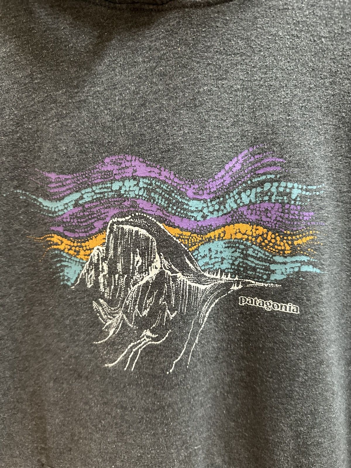 Patagonia Patagonia Mountains Logo Hoodie Medium Size M / US 6-8 / IT 42-44 - 4 Thumbnail