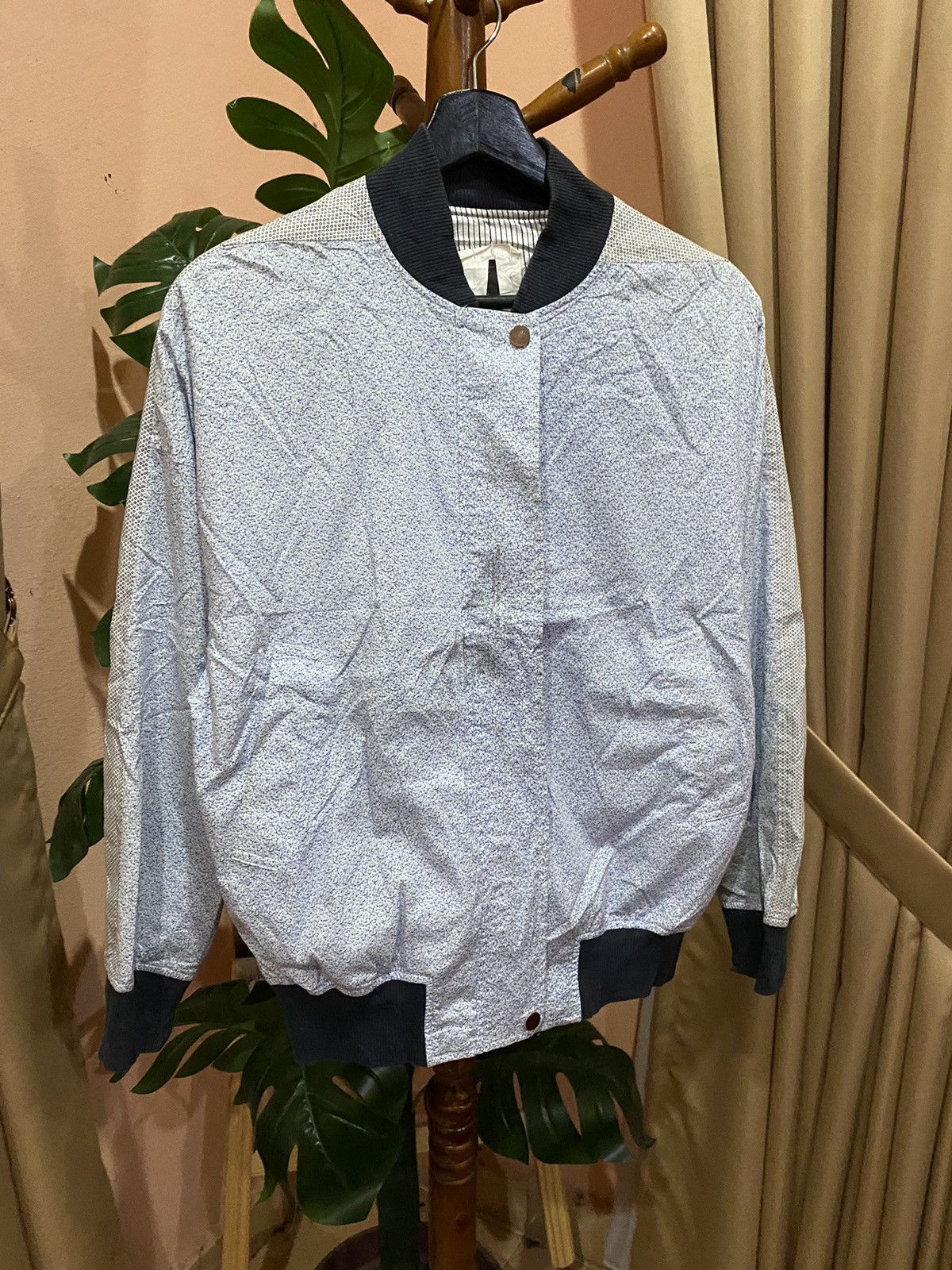 Japanese Brand DK Anavi Embroidered Bomber Jacket Size US S / EU 44-46 / 1 - 4 Thumbnail