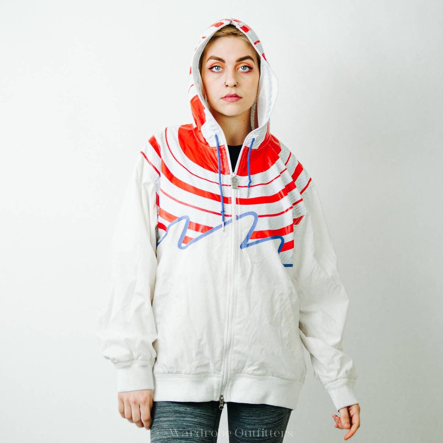 Nike Hype Rare Y2K Air Jordan 5 AF1 Fusion Jacket circa 2008 Size US M / EU 48-50 / 2 - 2 Thumbnail