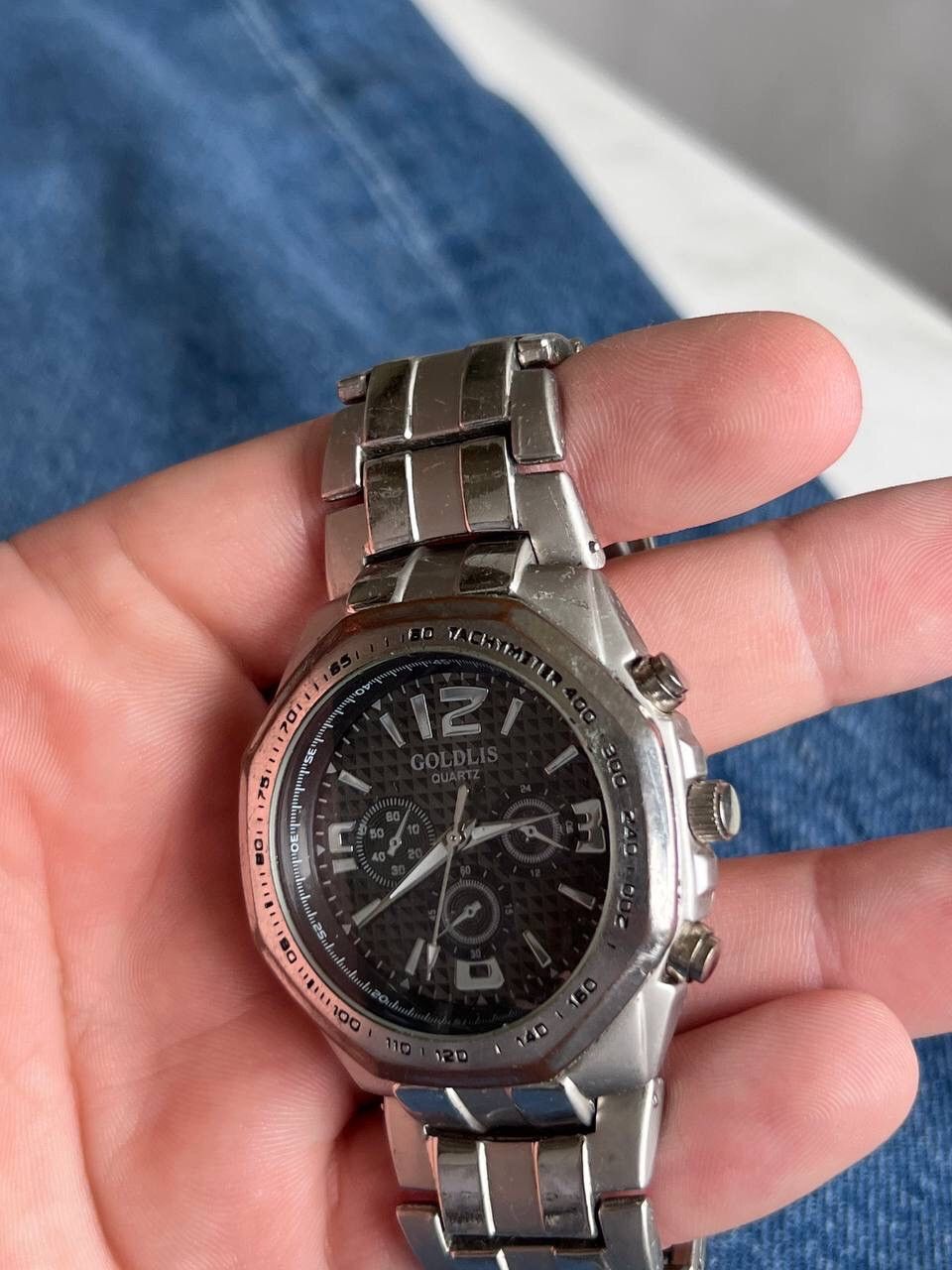 Japanese Brand × Vintage Vintage Japanese style futuristic Watch Big y2k Japan watch Size ONE SIZE - 4 Thumbnail