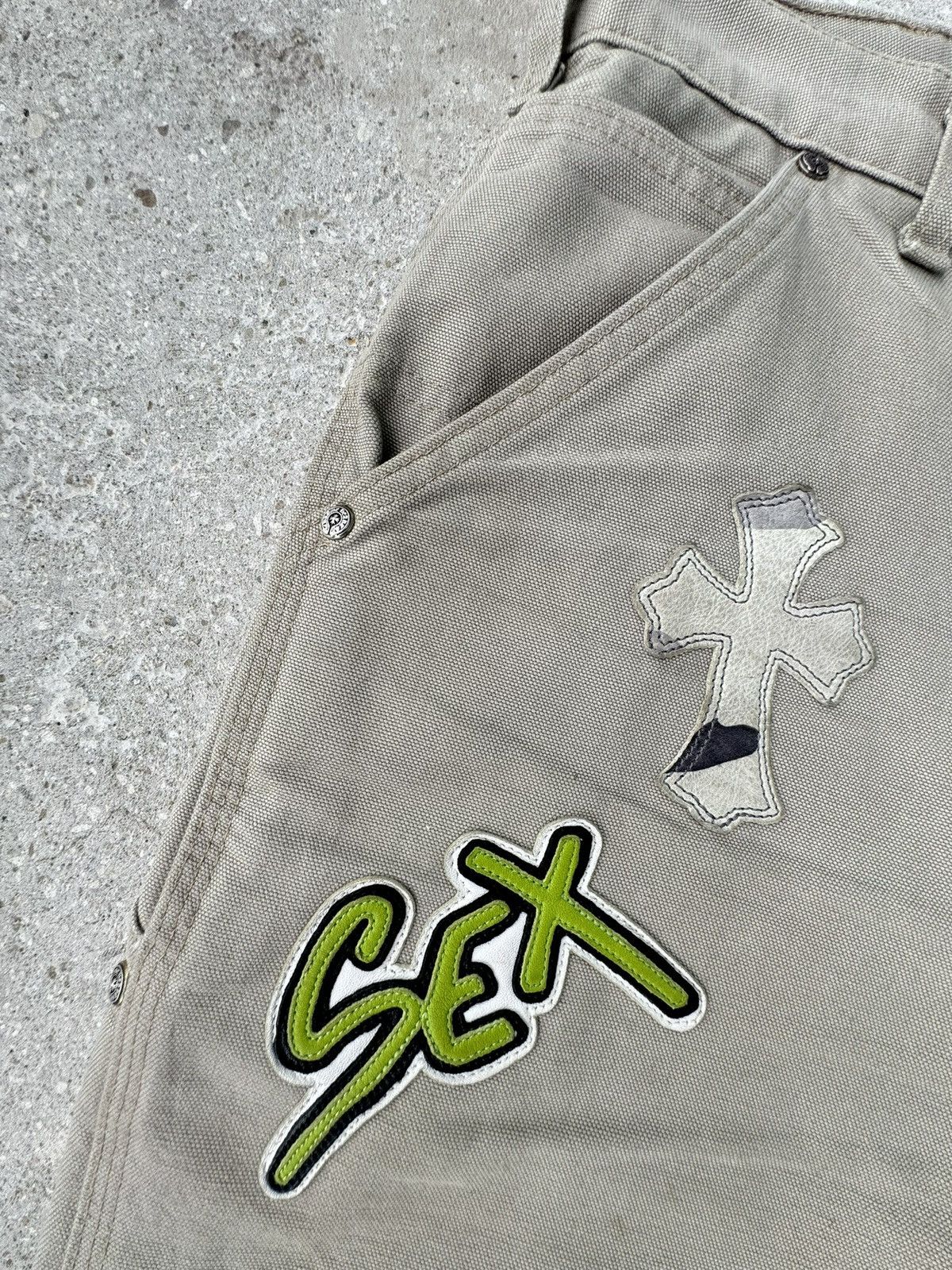 Chrome Hearts Chrome Hearts Sex Records carpenter pants Size US 34 / EU 50 - 2 Thumbnail