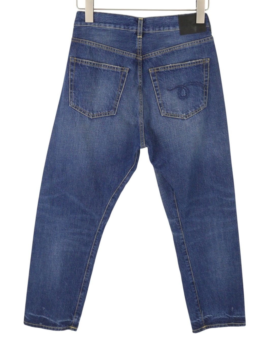 R13 CROSS OVER 24 Oasis Blue Distress 88195 Size 24" / US 00 / IT 34 - 4 Thumbnail