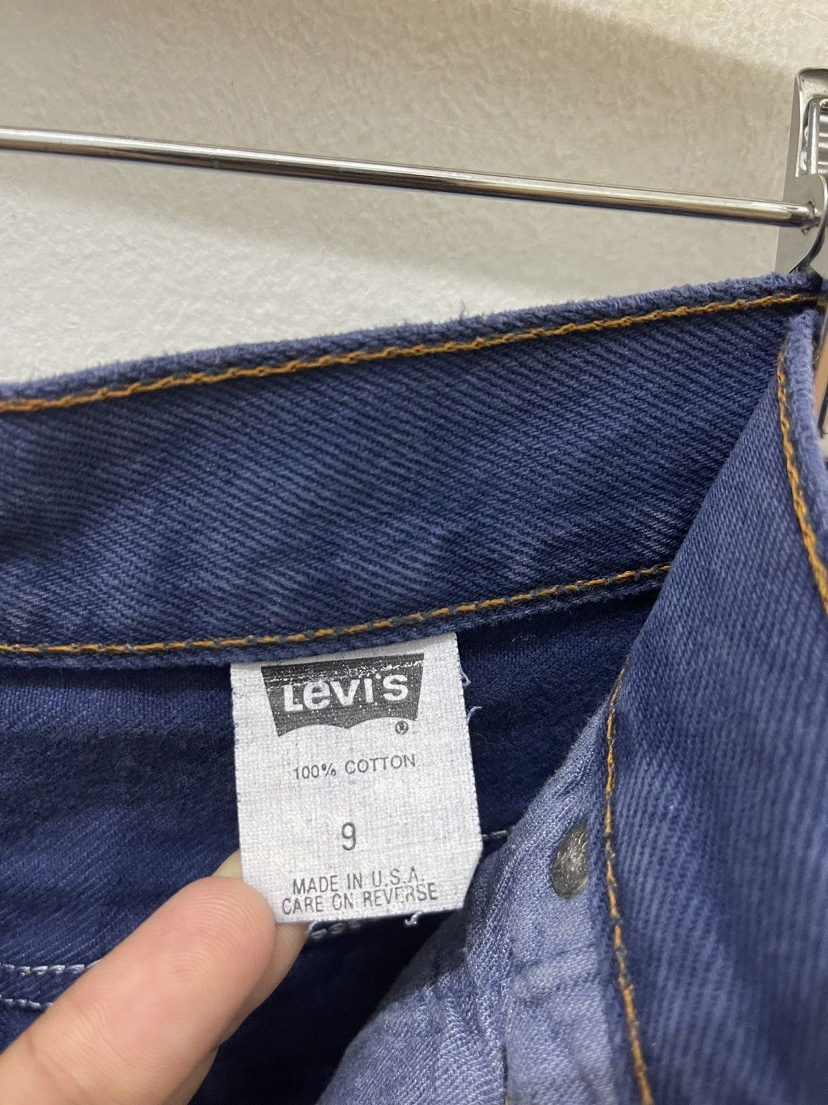 Levi's Vintage Clothing Rare Vintage LEVIS Made in USA Button Fly Size 26" / US 2 / IT 38 - 14 Thumbnail