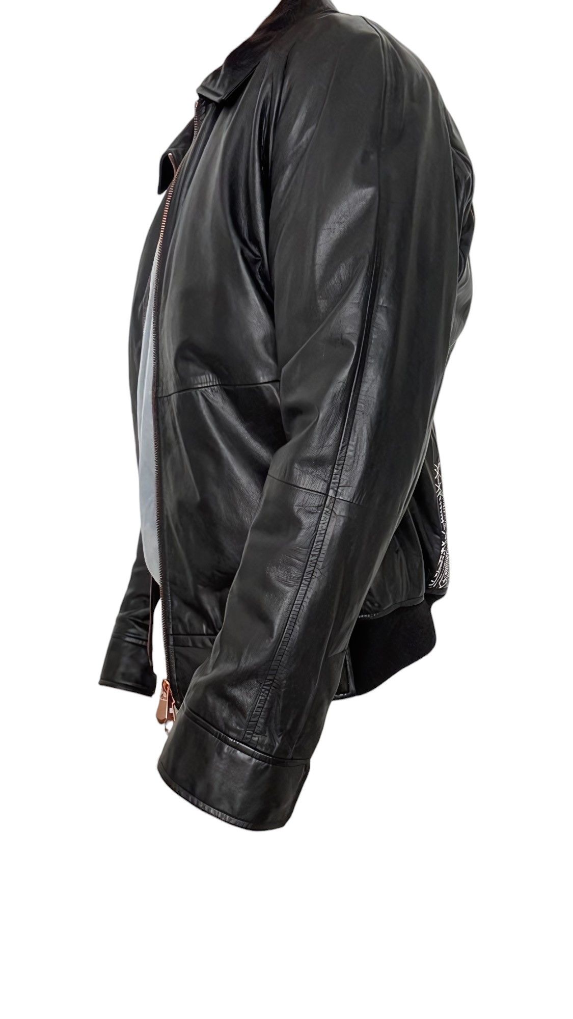 Berluti A/W 2016 RUNWAY LEATHER JACKET BY SCOTT CAMPBELL Size US S / EU 44-46 / 1 - 4 Thumbnail