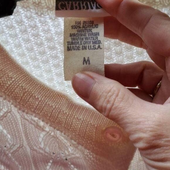 Vintage Carriage Court Sz. M (Can fit up to XL) Full Button Long Sle Size M / US 6-8 / IT 42-44 - 3 Thumbnail