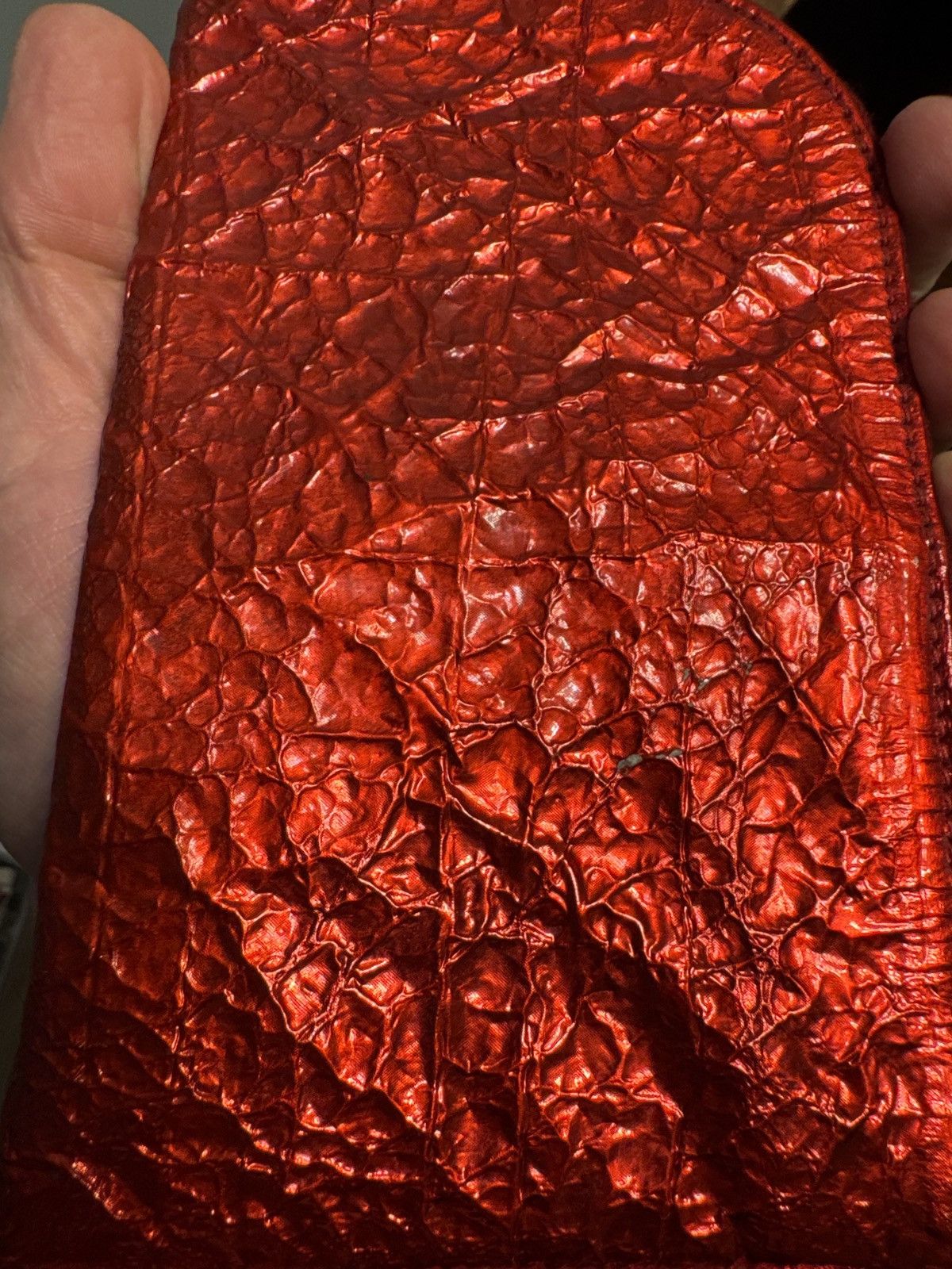 Rick Owens Rick Owens Cherry Red Neck Wallet Bag Pouch + Keychain Lot Size ONE SIZE - 2 Thumbnail