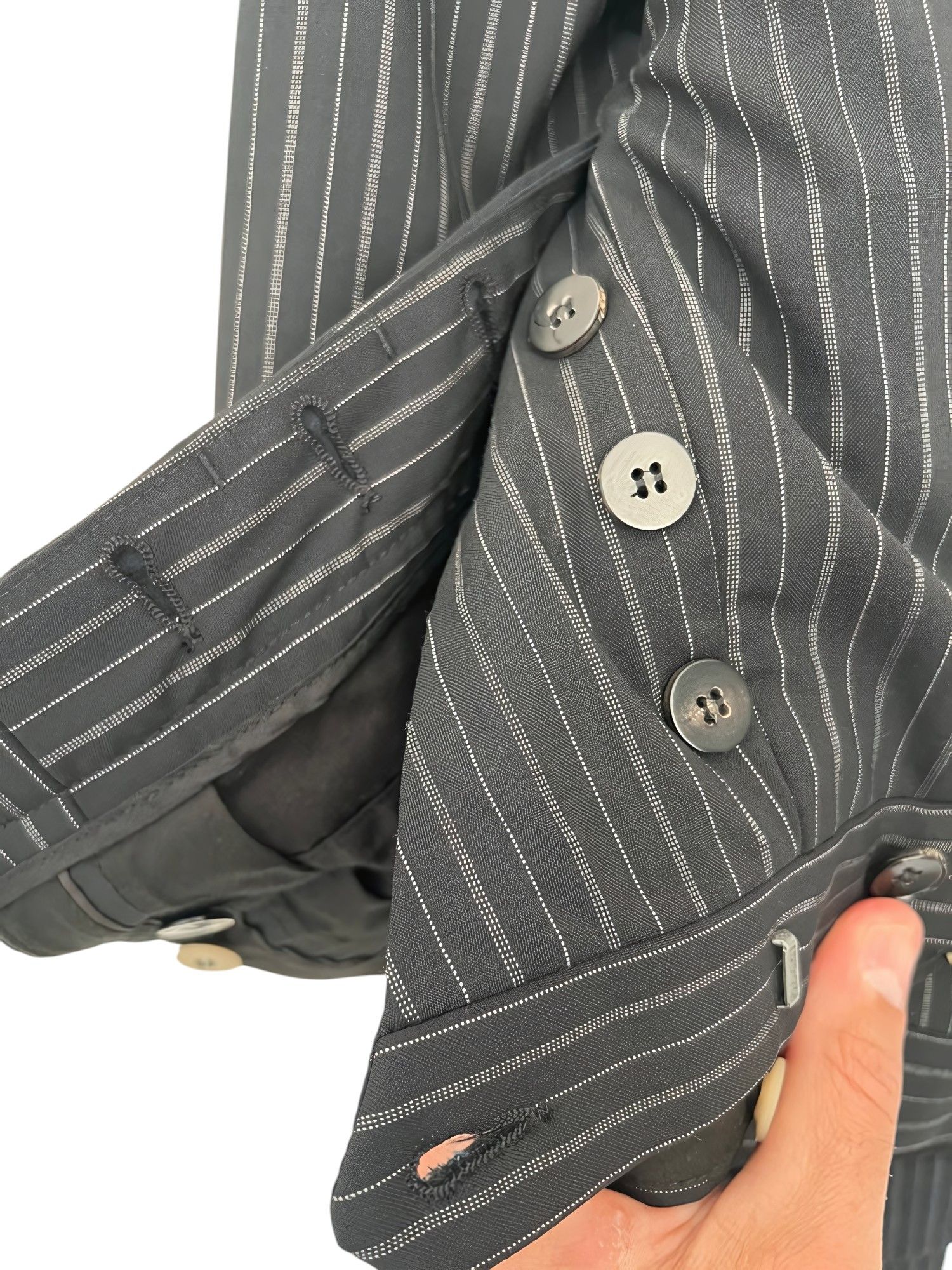 Gucci STRIPPED SUIT BY TOM FORD Size 50R - 7 Thumbnail