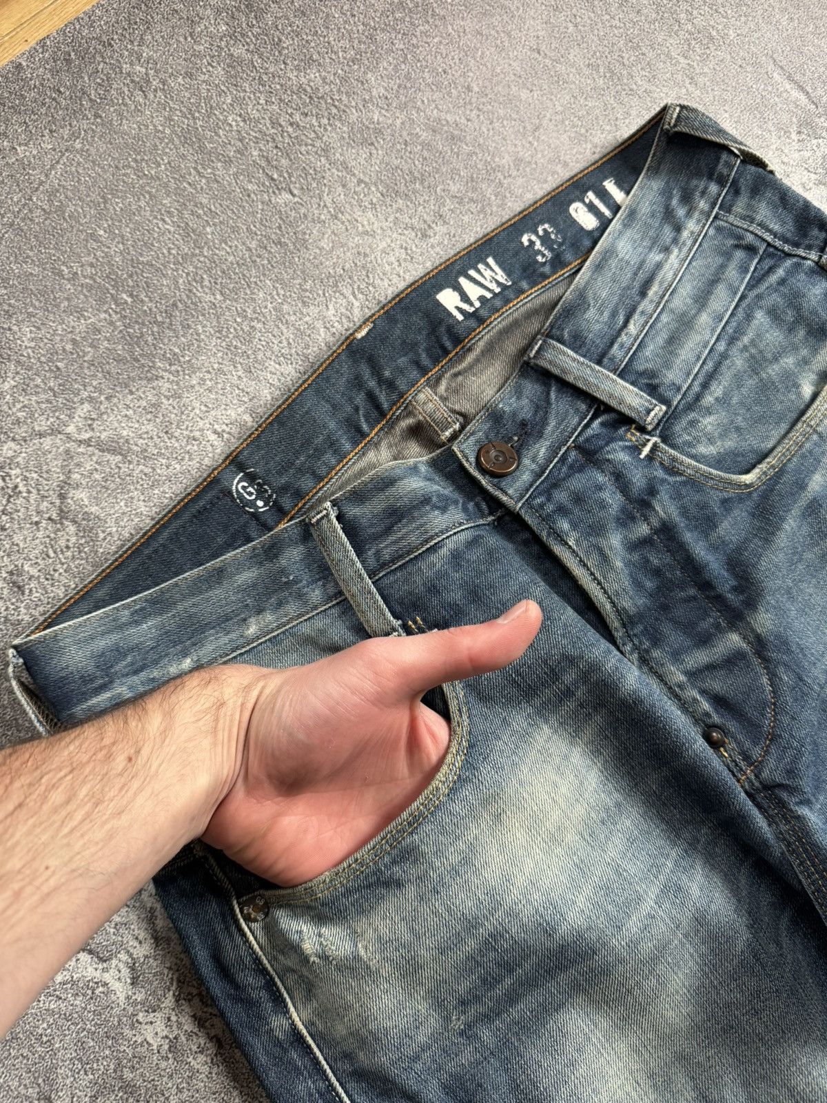 G-Star G star raw 31/34 new radar low loose pants jeans trousers Size US 31 - 11 Thumbnail