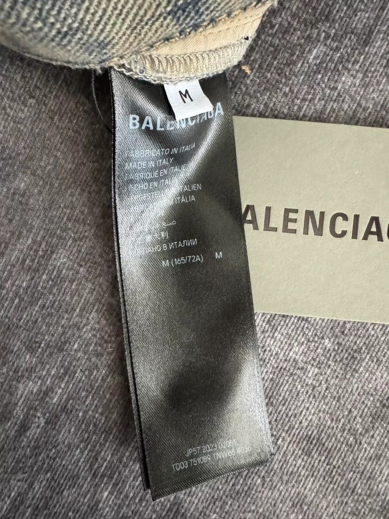 Balenciaga Balenciaga New washed micro-la denim trousers Size US 26 / EU 42 - 4 Thumbnail