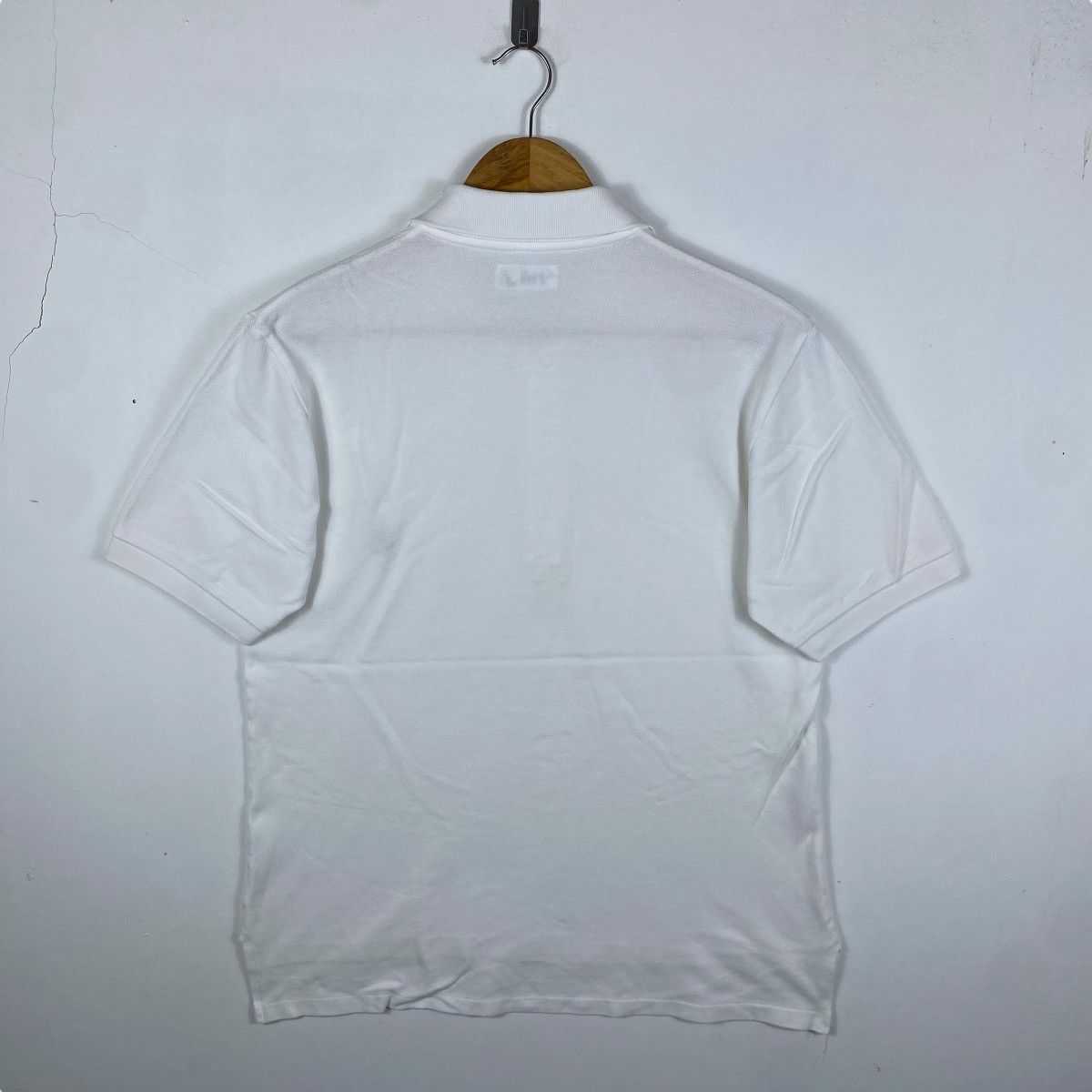 agnes b. Vintage AGNES B. Homme Paris Small Logo White Polo Shirt Size US S / EU 44-46 / 1 - 4 Thumbnail