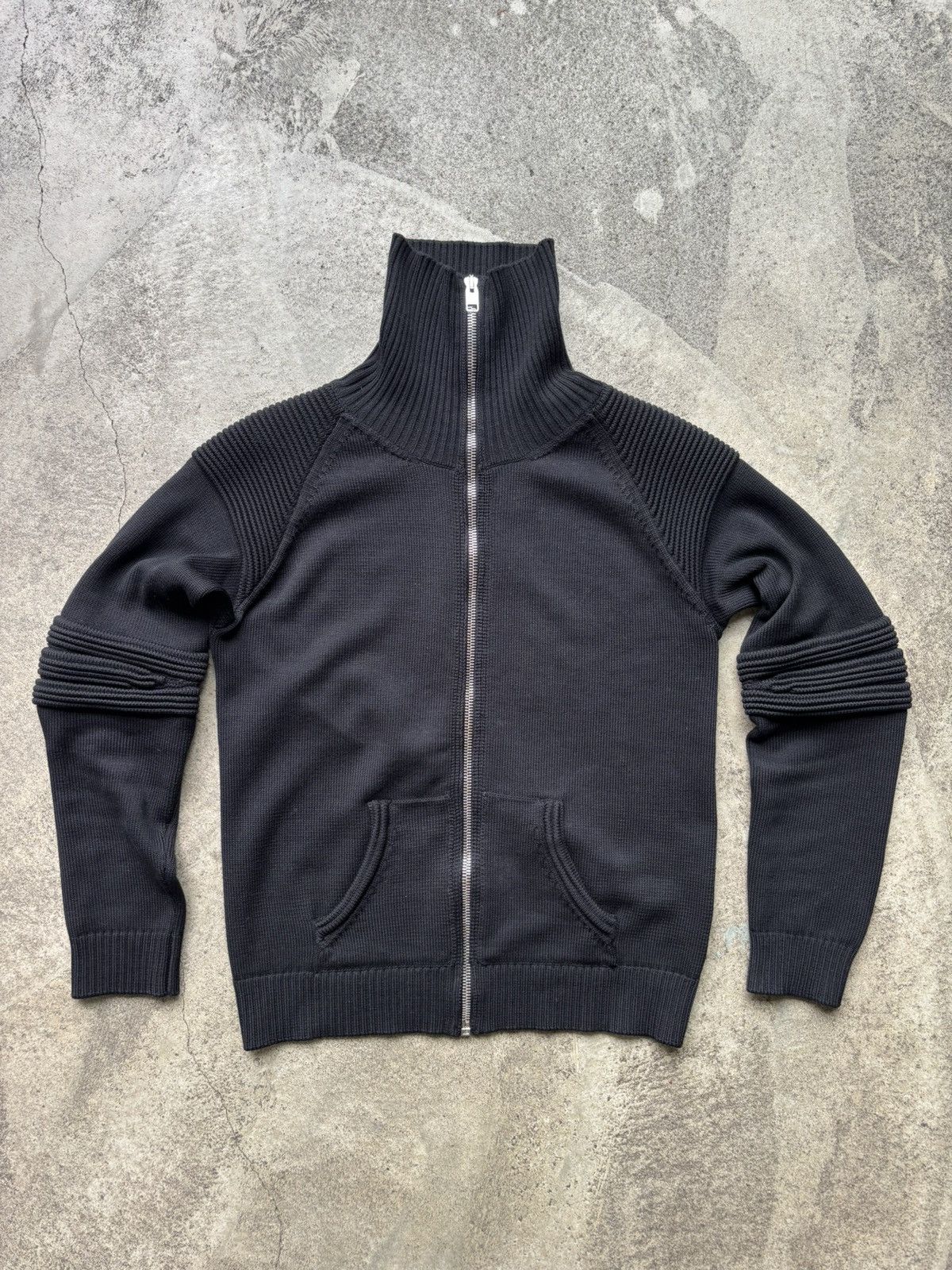 Dior × Hedi Slimane Dior Homme Hedi Slimane AW07 ‘Navigate’ wool armored zip up Size US L / EU 52-54 / 3 - 5 Thumbnail