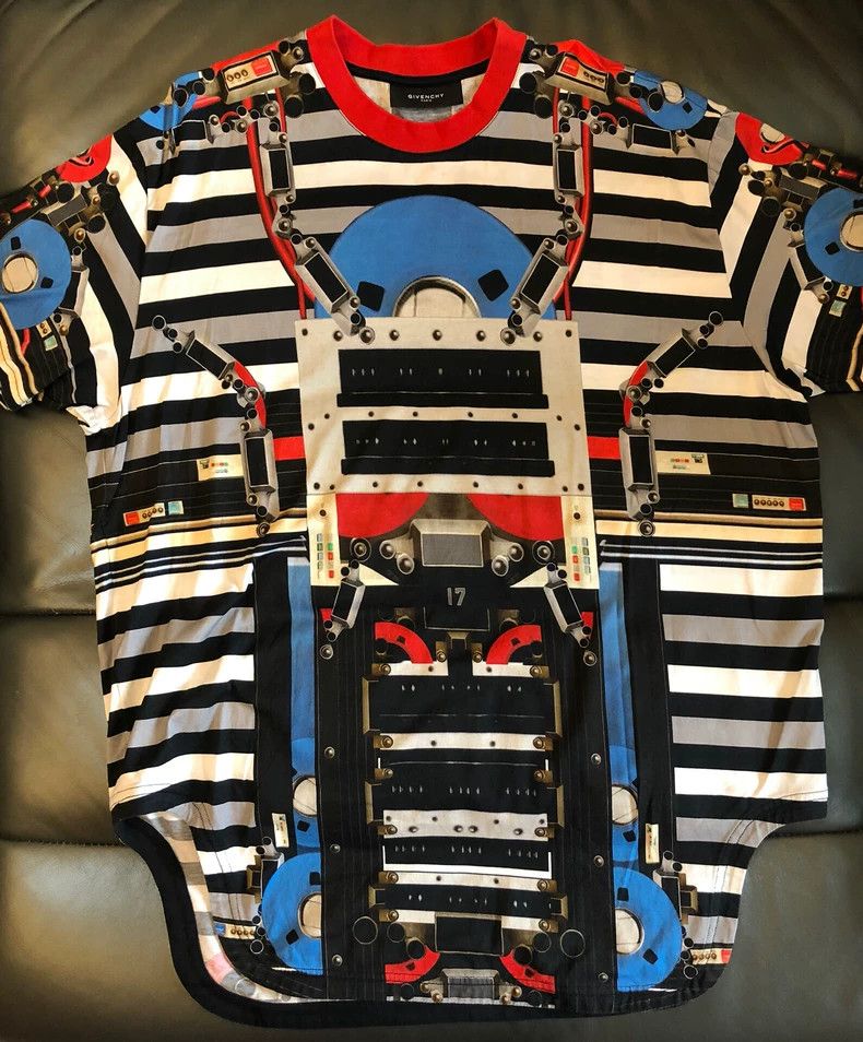 Givenchy Givenchy Short Sleeve, Cotton Robot 2506-Nextarrow Size US XXS / EU 40 - 1 Thumbnail
