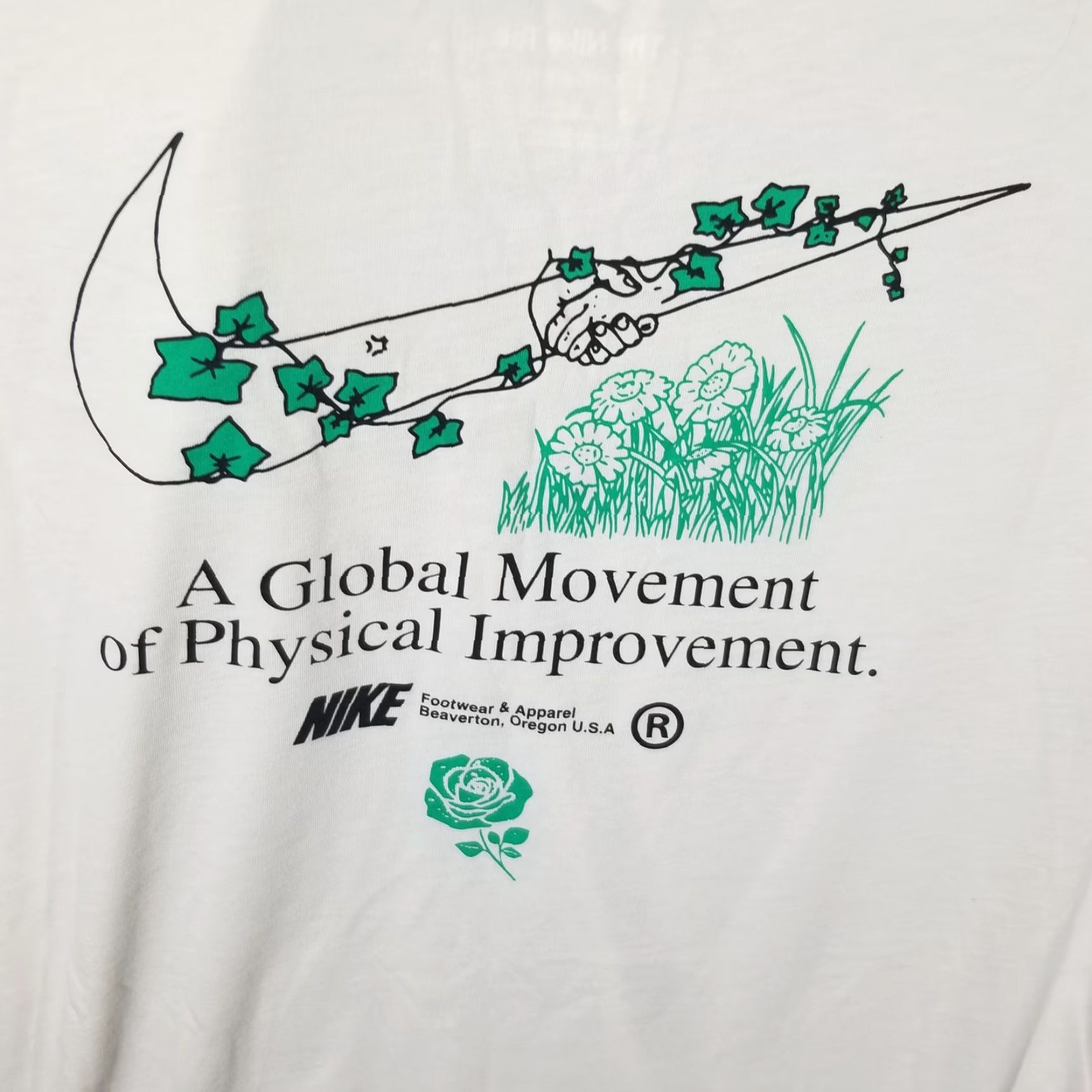 Nike Nike Shirt Mens Medium Dri-FIT Global Movement Graphic Swoosh DM5686-030 Size US M / EU 48-50 / 2 - 3 Thumbnail