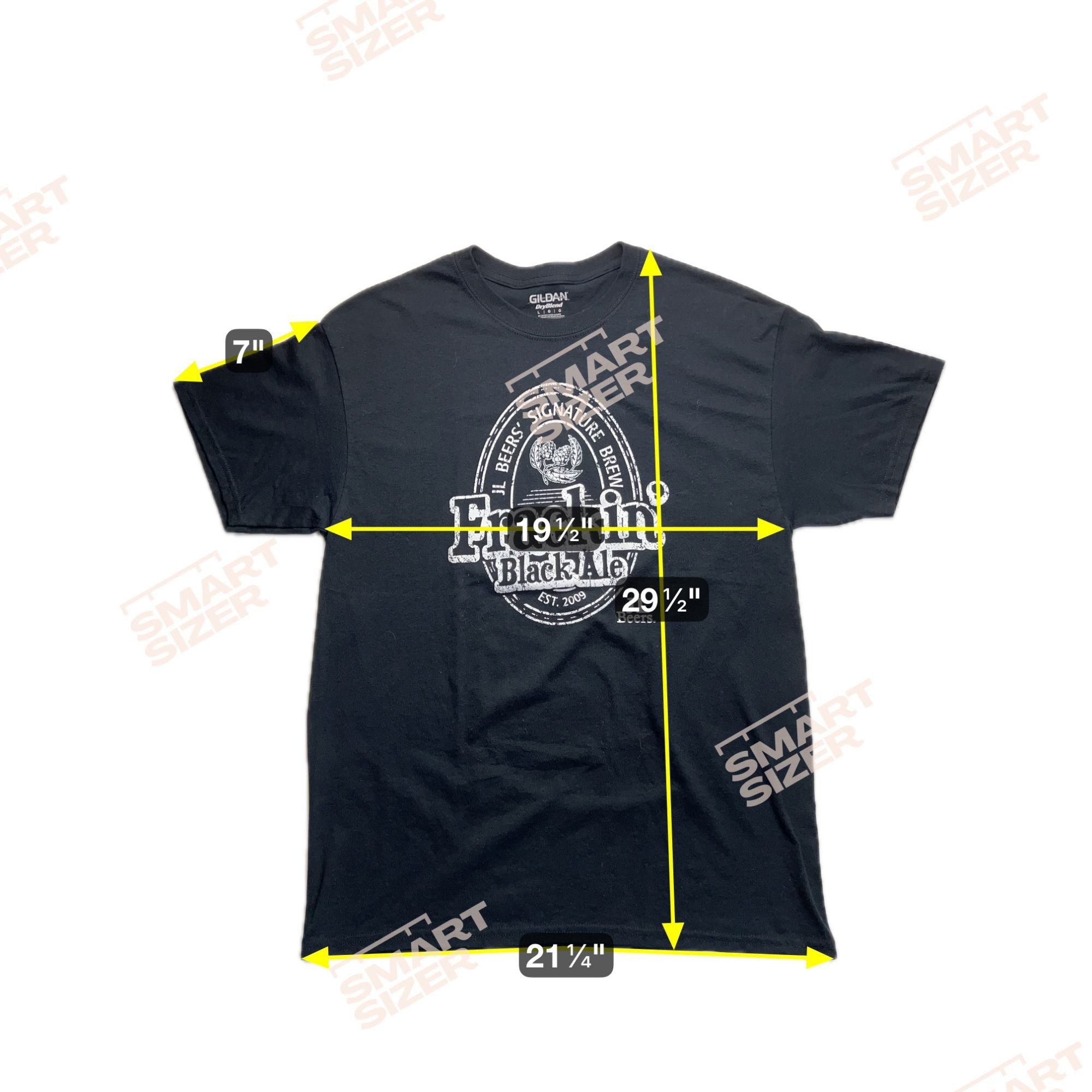 Other Frackin' Black Ale JL Beers Signature Brew Beer Large T-Shir Size US L / EU 52-54 / 3 - 5 Thumbnail