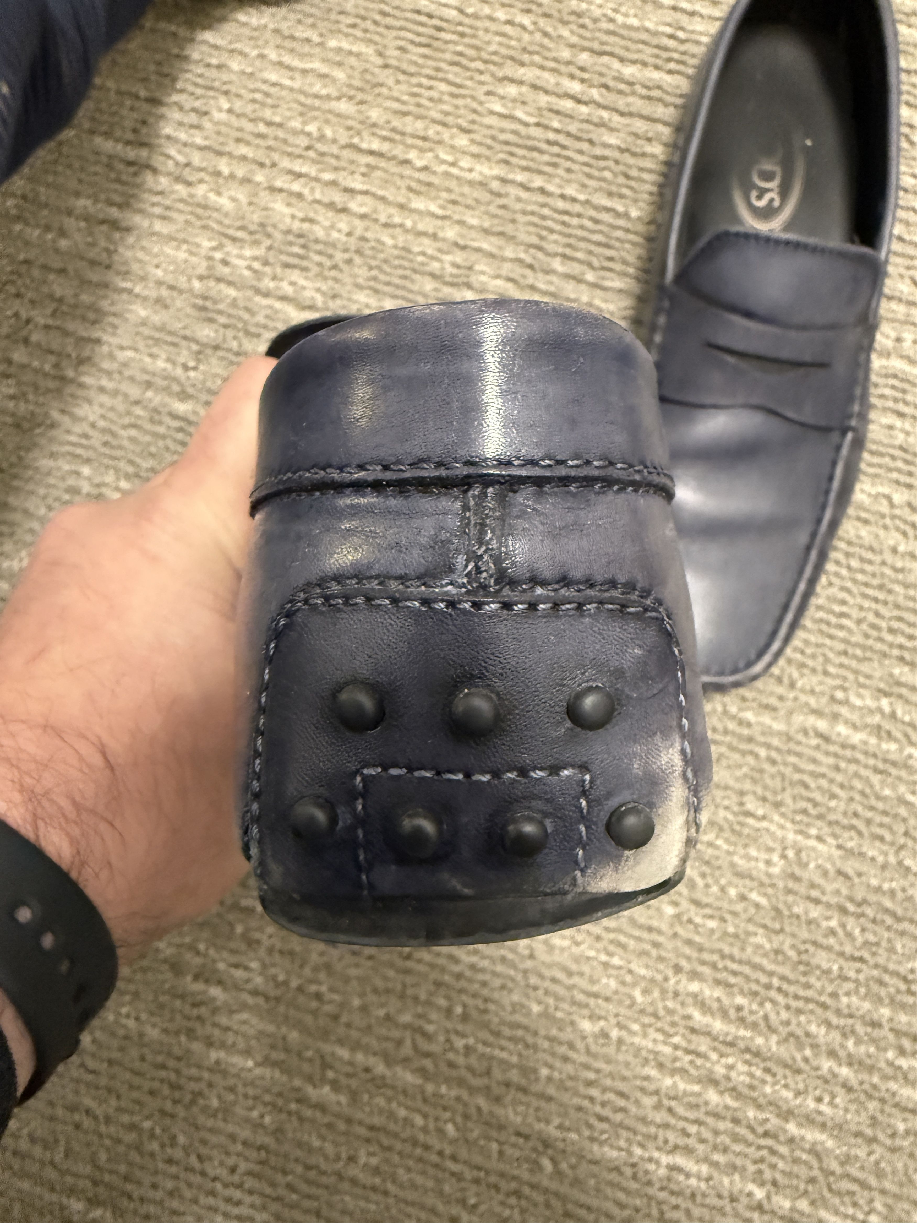 Tod's Todd's Driver Shoe. Light Blue 9.5 Size US 9.5 / EU 42-43 - 7 Thumbnail