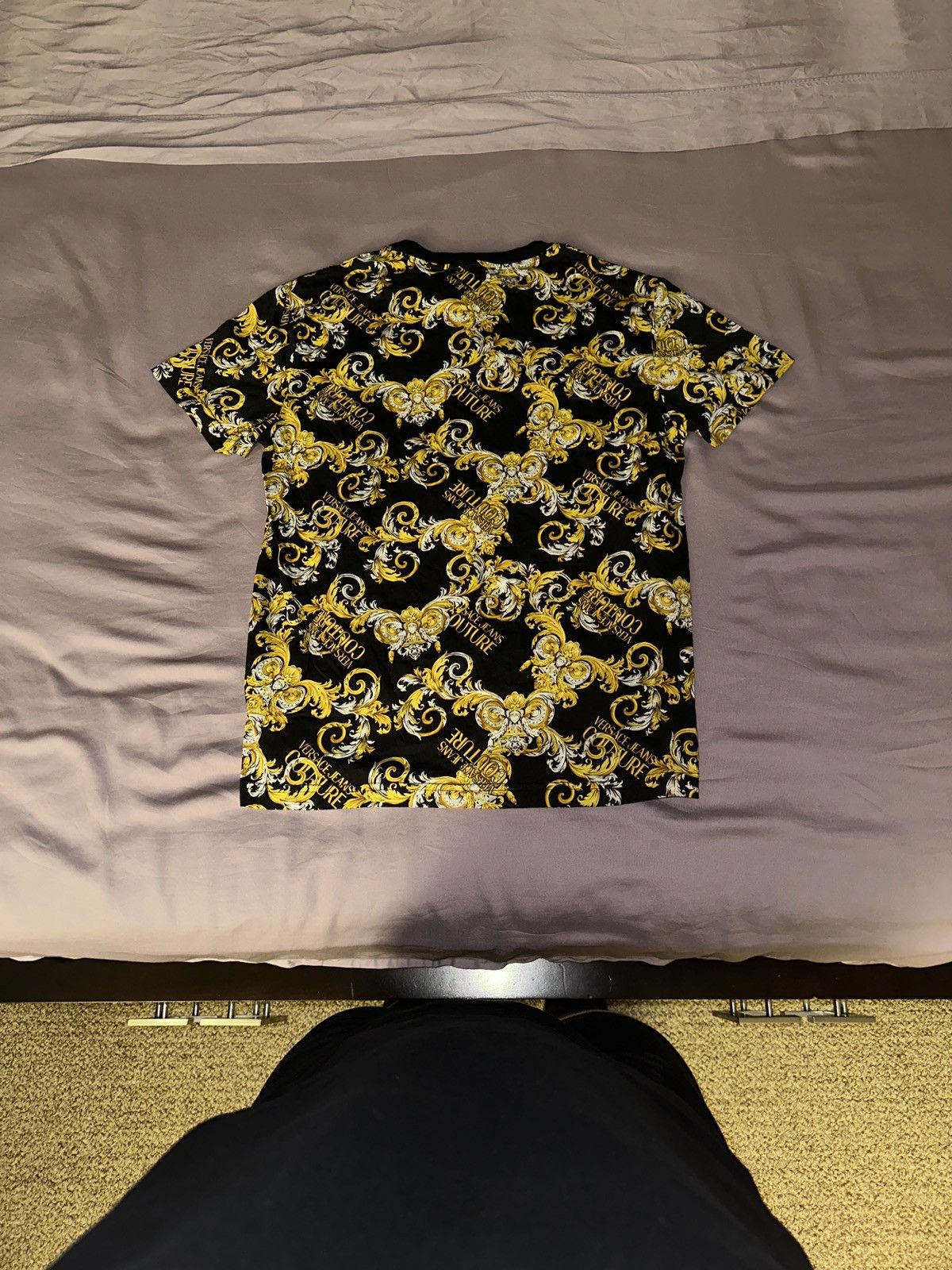 Versace Jeans Couture Versace Jeans Couture Nero T-shirt Size US L / EU 52-54 / 3 - 2 Thumbnail
