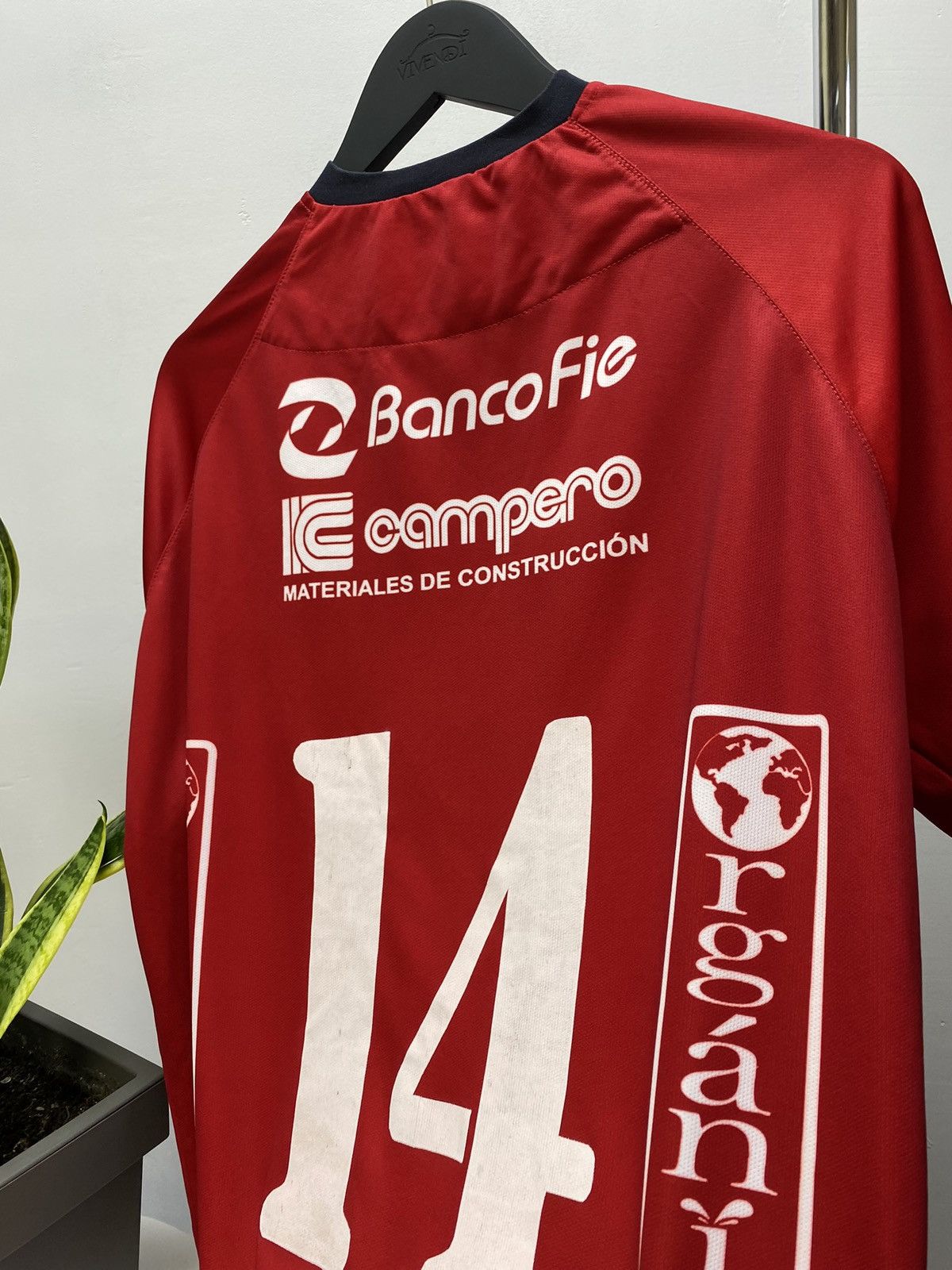 Vintage Jorge Wilstermann #14 Home Soccer Jersey 2014 2015 Bolivian Size US L / EU 52-54 / 3 - 25 Thumbnail