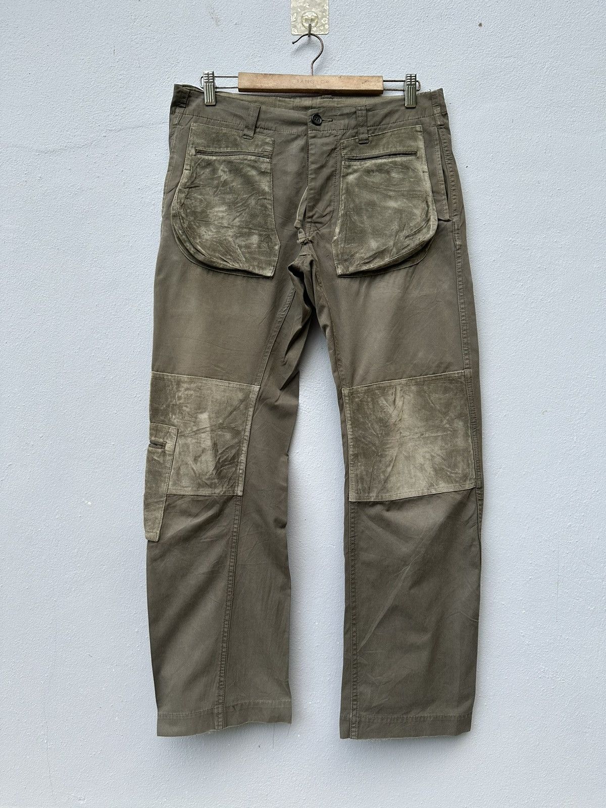 Japanese Brand Vintage One Graviti Avant Garde Pocket Trouser Pant Size US 33 - 5 Thumbnail