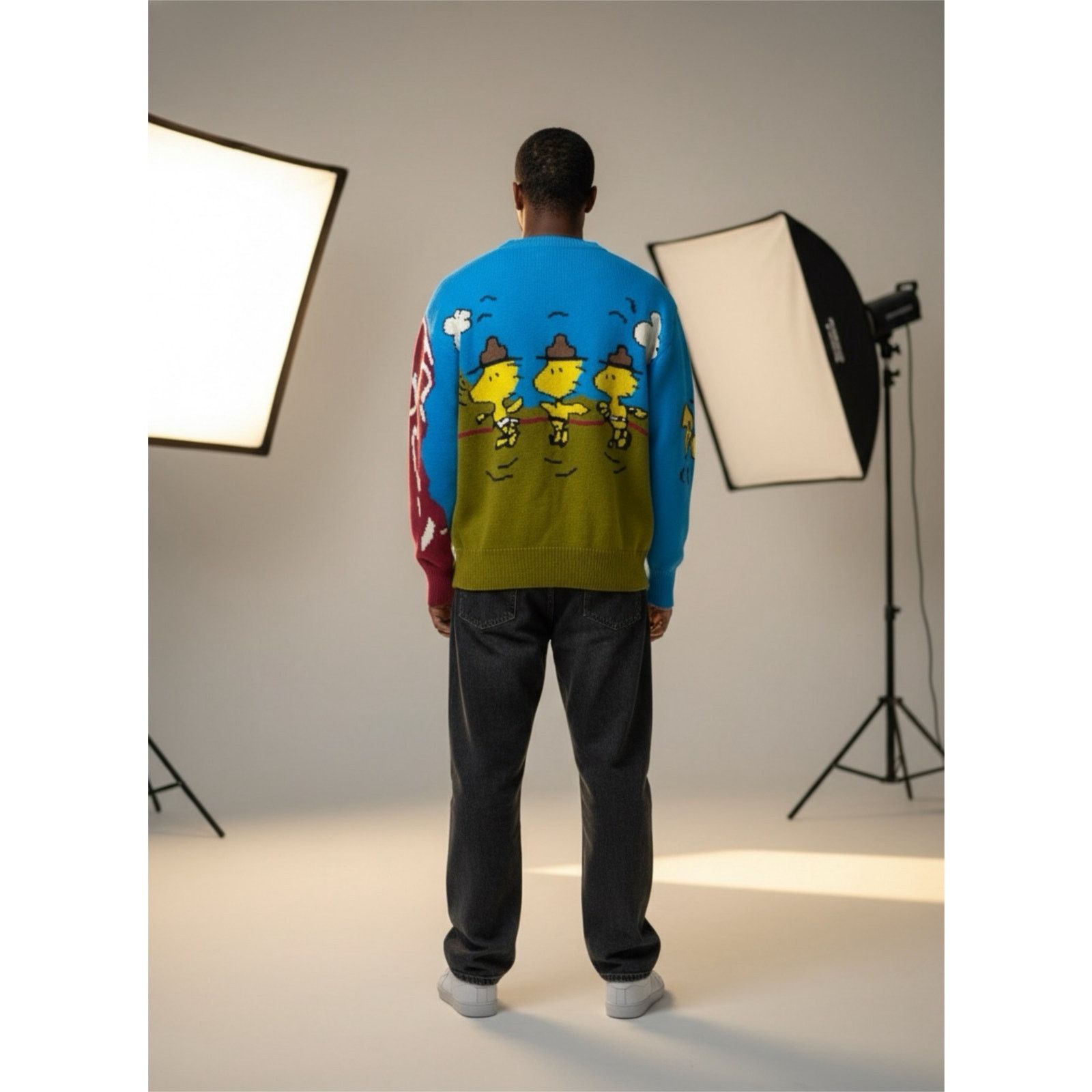 Other 80’s 90’s Snoopy and Friends by Bill Ditfort Schulz Sweater Size US L / EU 52-54 / 3 - 2 Thumbnail