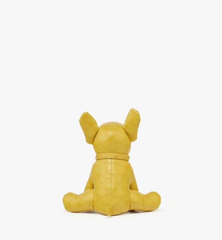 MCM o1mt1gz0125 Size: OS / Articles Small Bulldog Doll in Yellow Size ONE SIZE - 3 Thumbnail