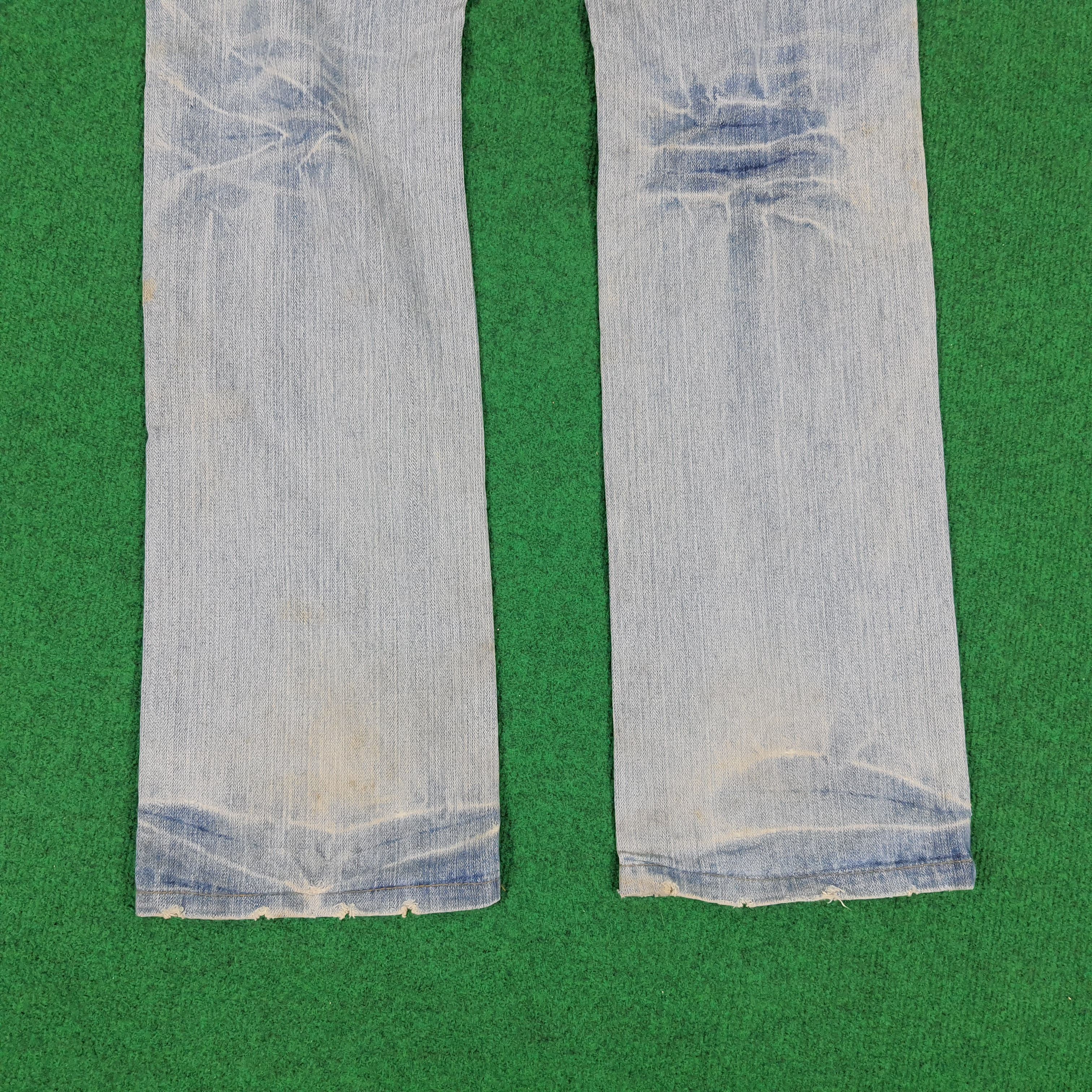 Japanese Brand Vintage Point Loma Art Design Distressed Style Jeans Size US 32 / EU 48 - 8 Thumbnail