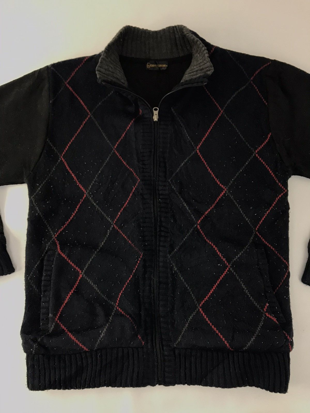 Designer Gianni Valentino Fleece Plaid Checked Japanese Brand Zip Up Size US M / EU 48-50 / 2 - 3 Thumbnail