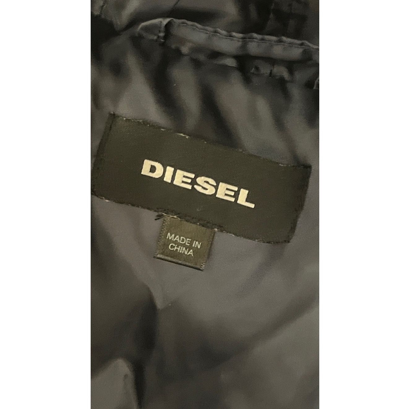 Other Diesel Hooded Coat Jacket - Size: XS - Dark Blue Gray Nylon Size XS / US 0-2 / IT 36-38 - 5 Thumbnail