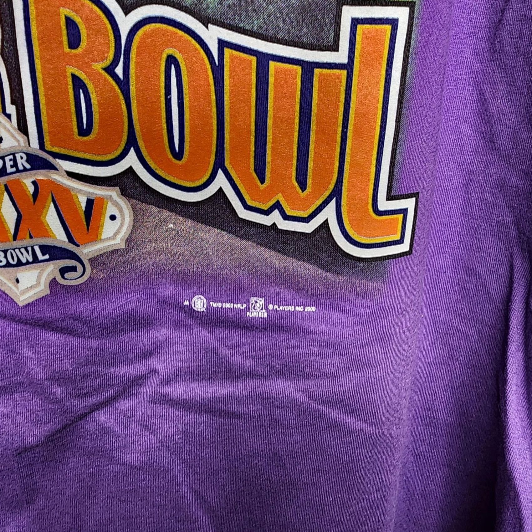 Vintage Vintage Sport Attack Minnesota Vikings Shirt Mens XL Purple Super Bowl XXXV Tee Size US XL / EU 56 / 4 - 4 Thumbnail
