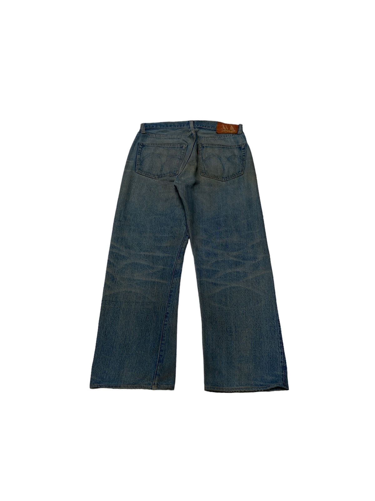 Vintage Vintage Japanese Brand Sugar Cane Pathwork Jeans 1990s Size US 30 / EU 46 - 2 Thumbnail