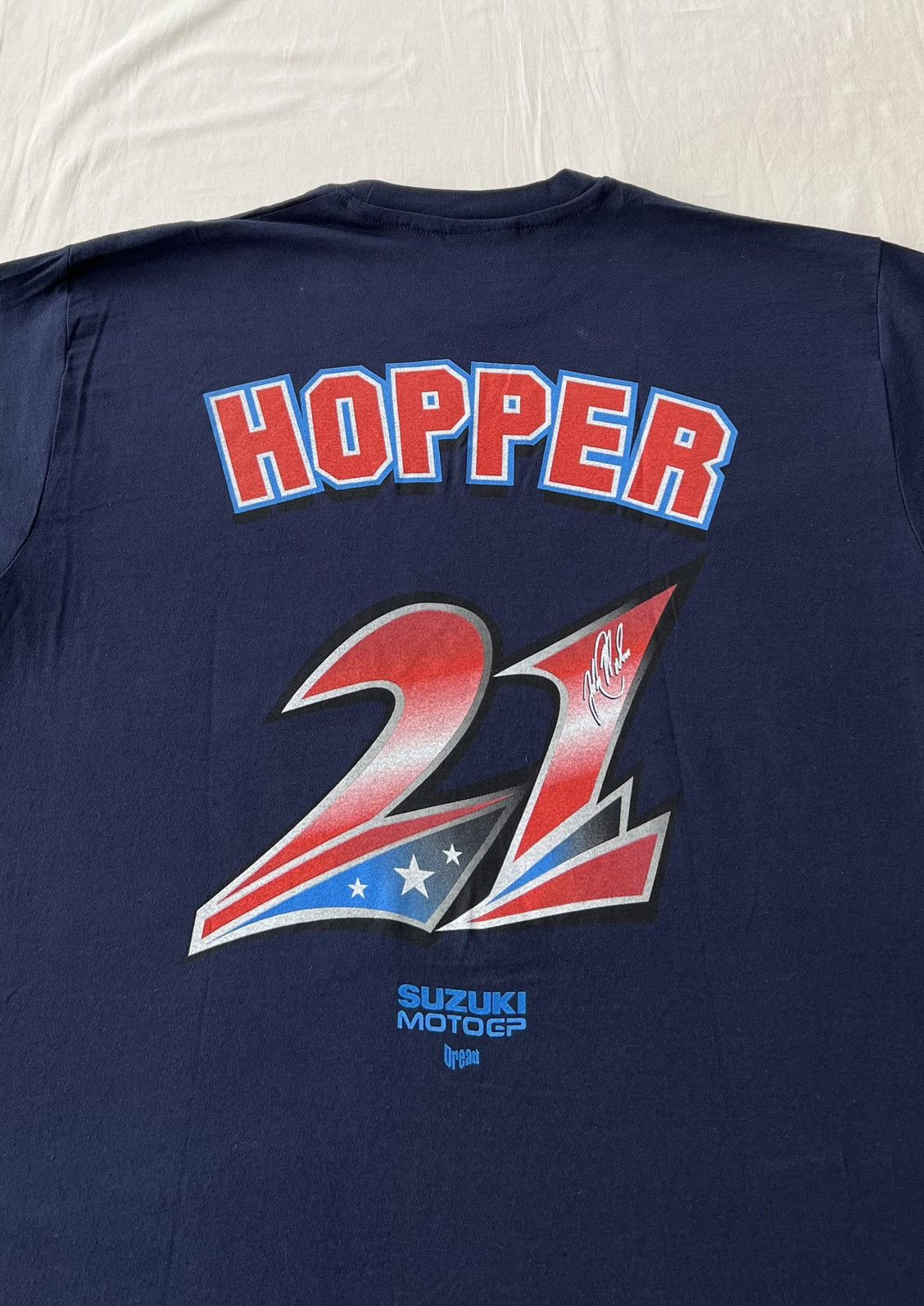 Vintage Vintage Suzuki MotoGP Rizla Suzuki John Hopkins Hopper Tee Size US S / EU 44-46 / 1 - 7 Thumbnail