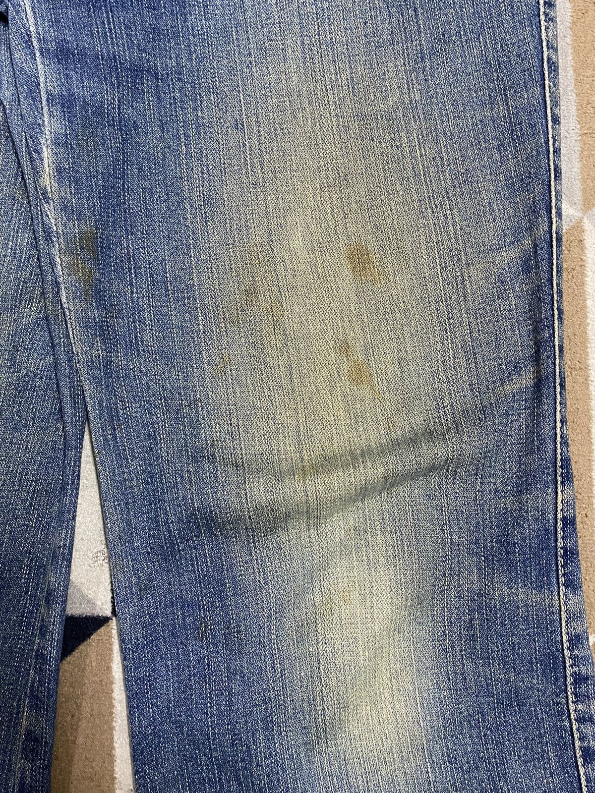 Other Vintage Japanese Brands Blue Wash Flare Jeans Size US 30 / EU 46 - 8 Thumbnail