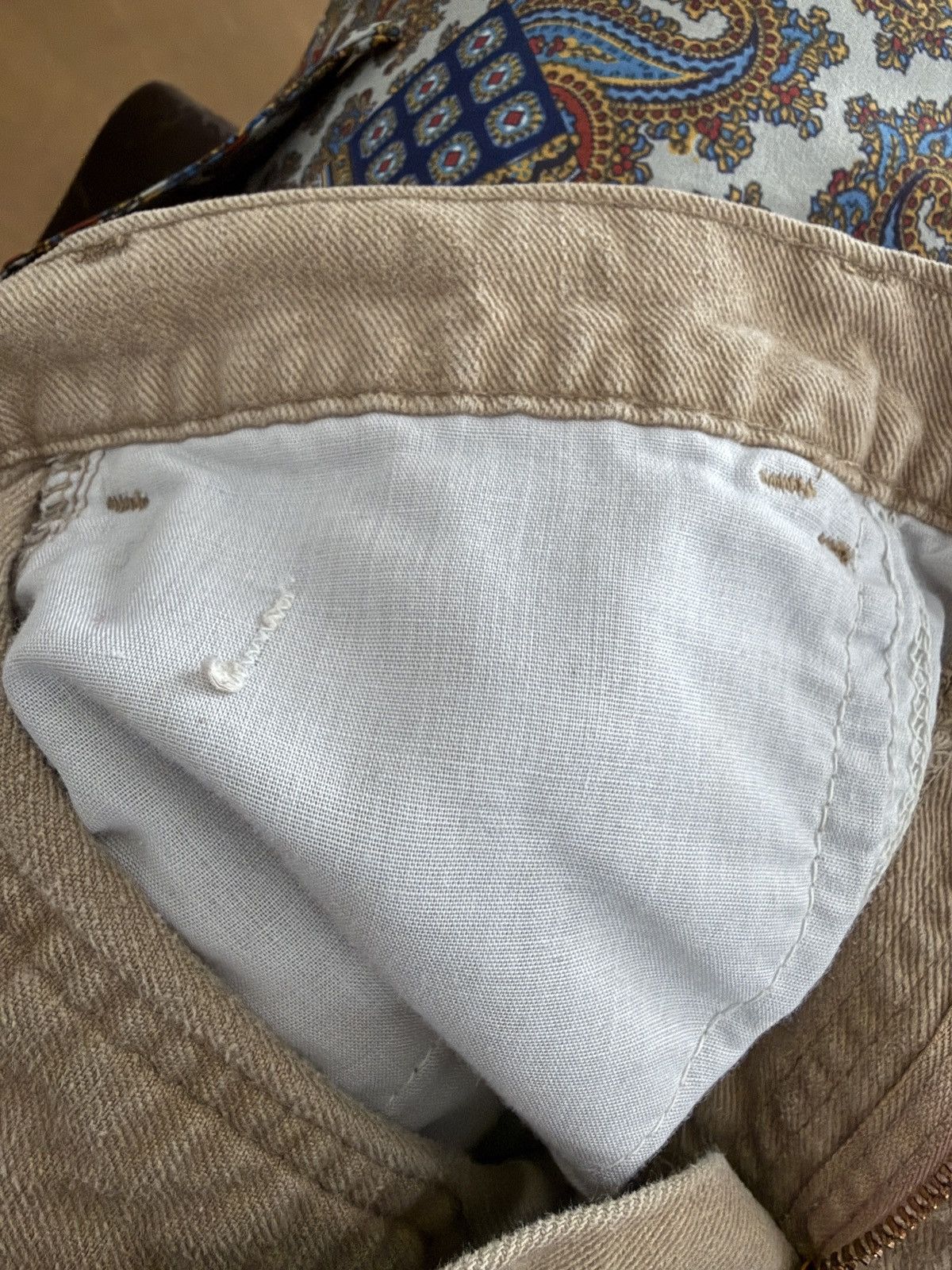 Levi's Vintage 70s Levi's Khaki Pants Size US 32 / EU 48 - 10 Thumbnail