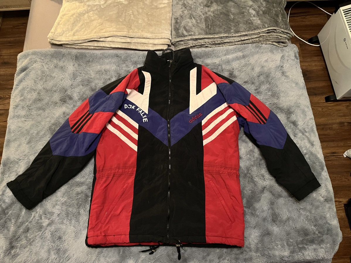 Adidas Retro Adidas Jacket Size US L / EU 52-54 / 3 - 1 Thumbnail