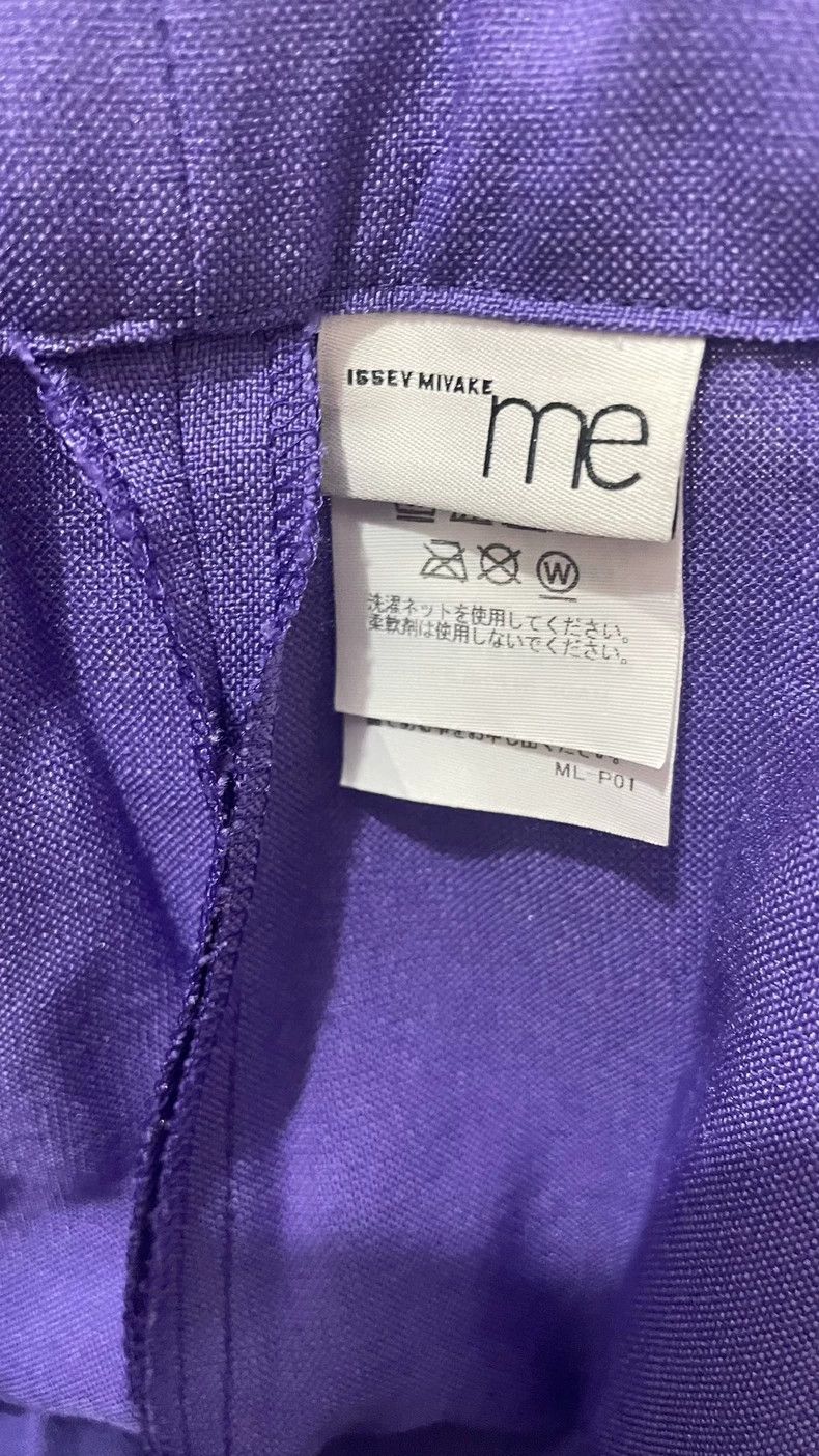 Issey Miyake Issey Miyake size:one size Pleated purple trousers Size 22" - 4 Thumbnail
