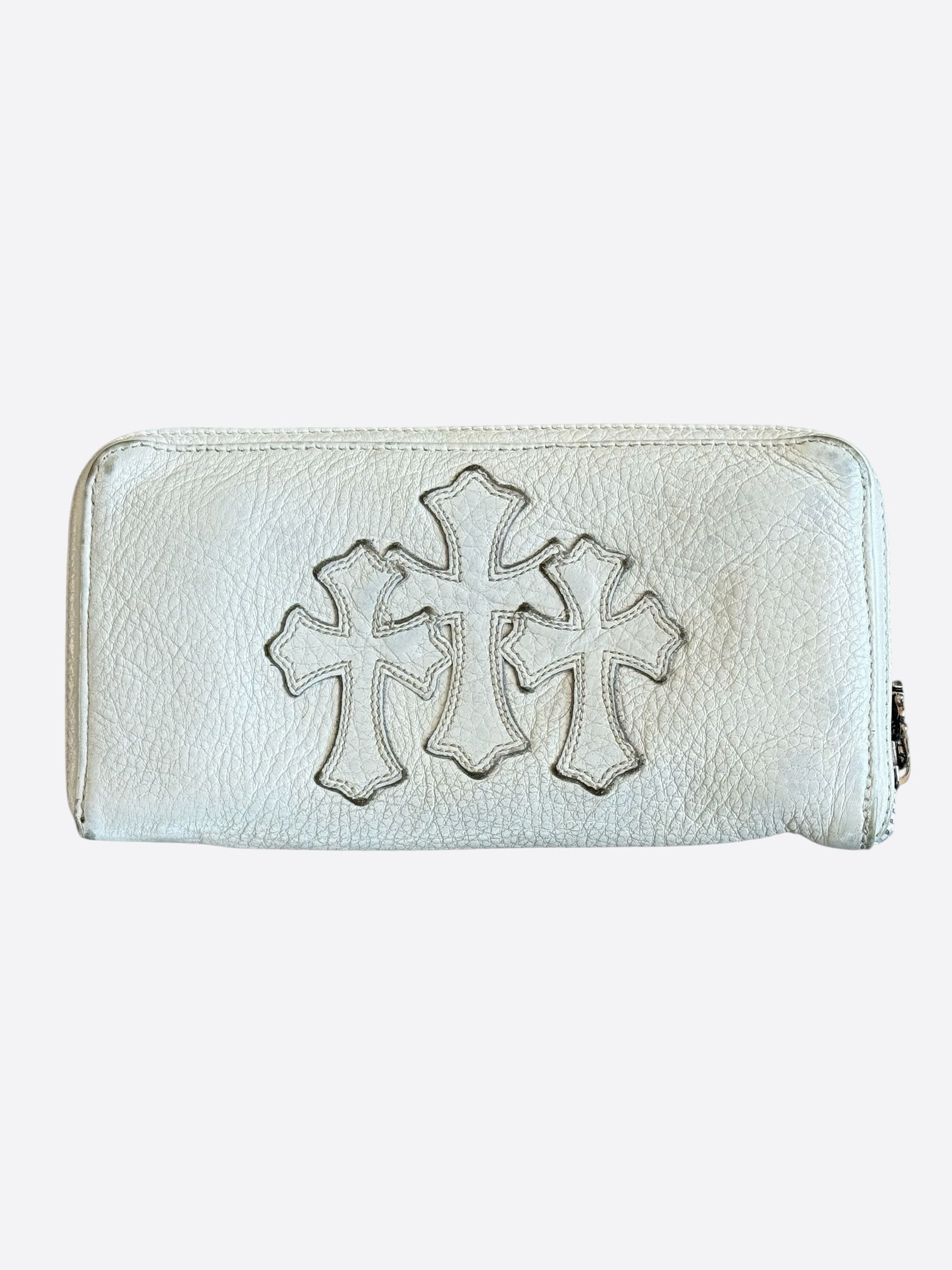 Chrome Hearts Chrome Hearts White Triple Cross Patch Wallet Size ONE SIZE - 1 Thumbnail