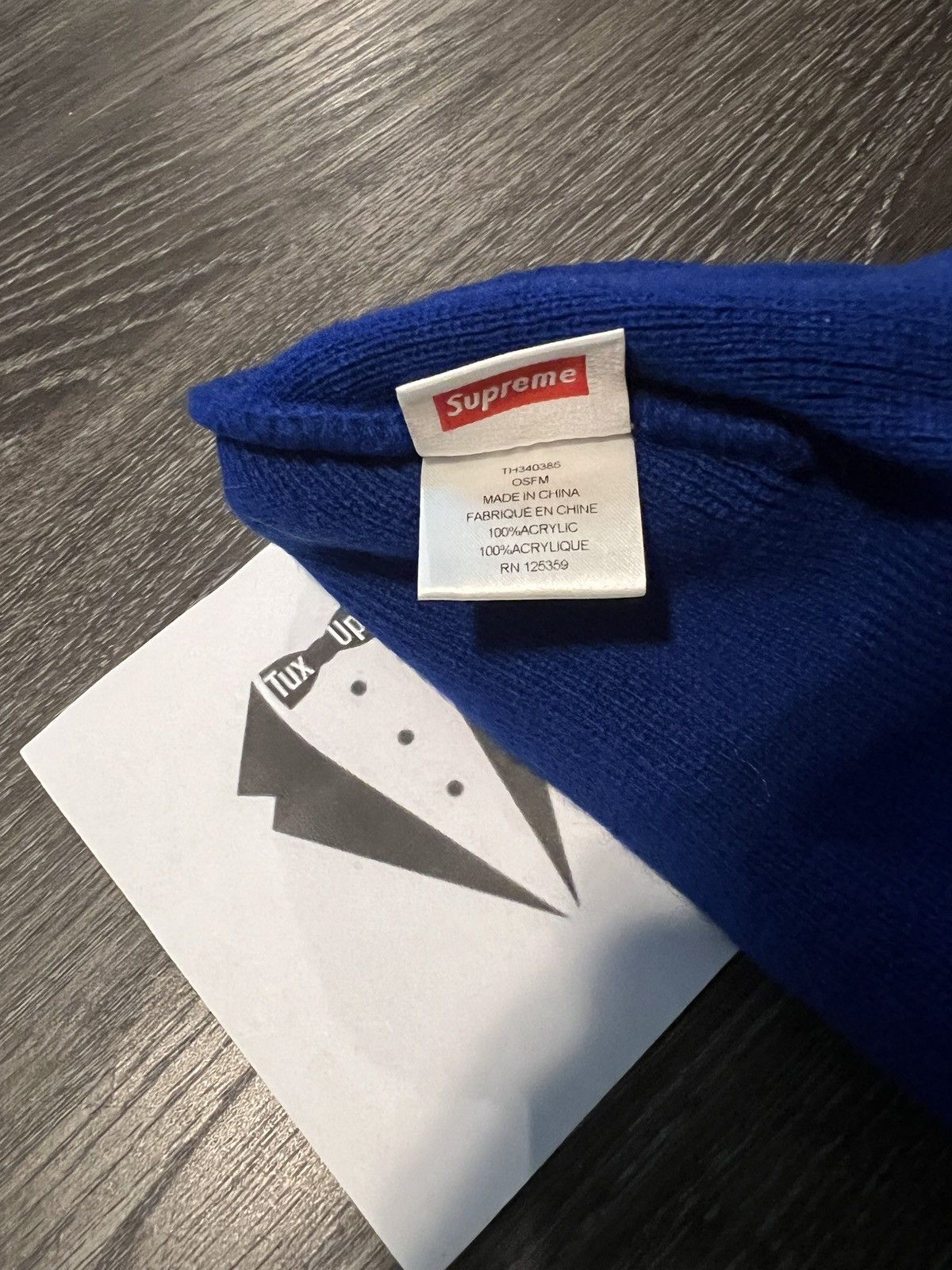 Supreme × Timberland Supreme x Timberland Beanie FW16 Size ONE SIZE - 5 Thumbnail