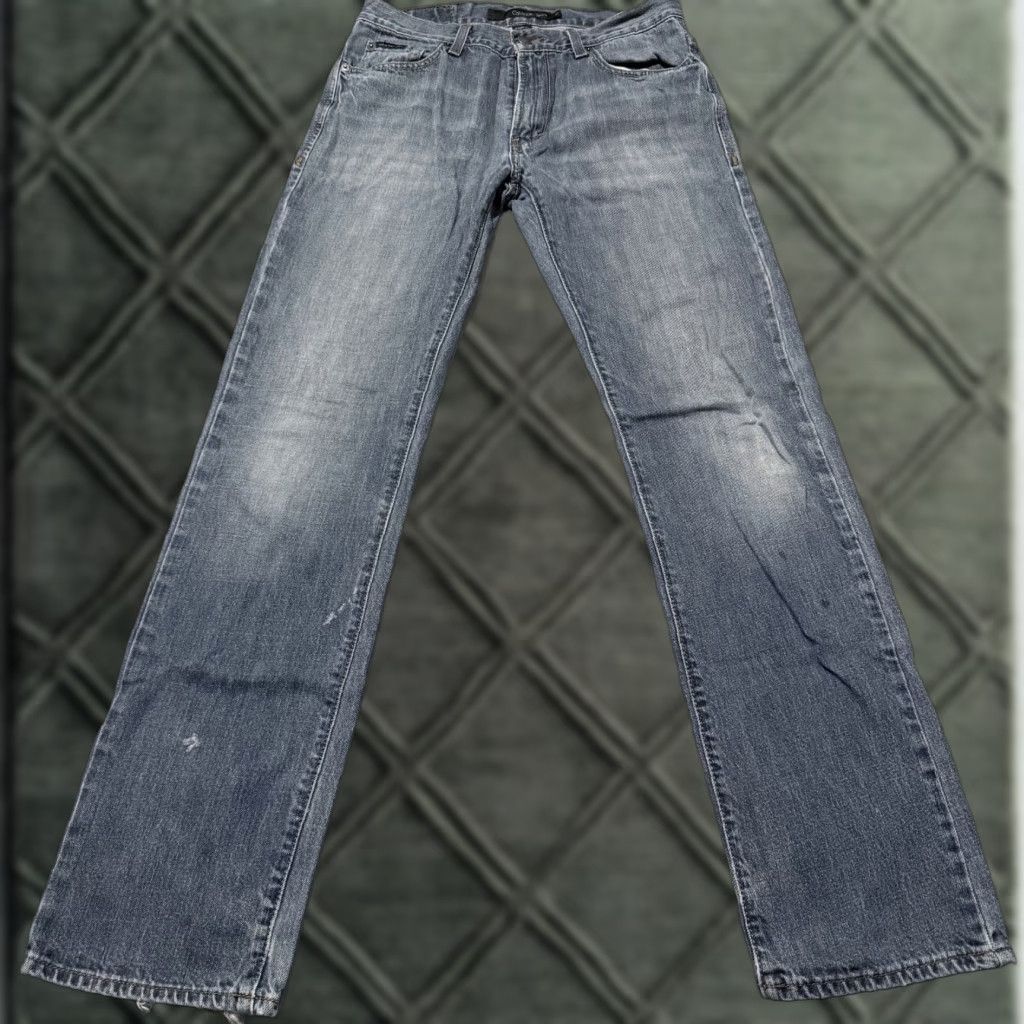 Calvin Klein Calvin Klein Jeans Men Blue Denim Low Rise Classic Straight Zip Fly 30 Jeans Size US 30 / EU 46 - 1 Thumbnail