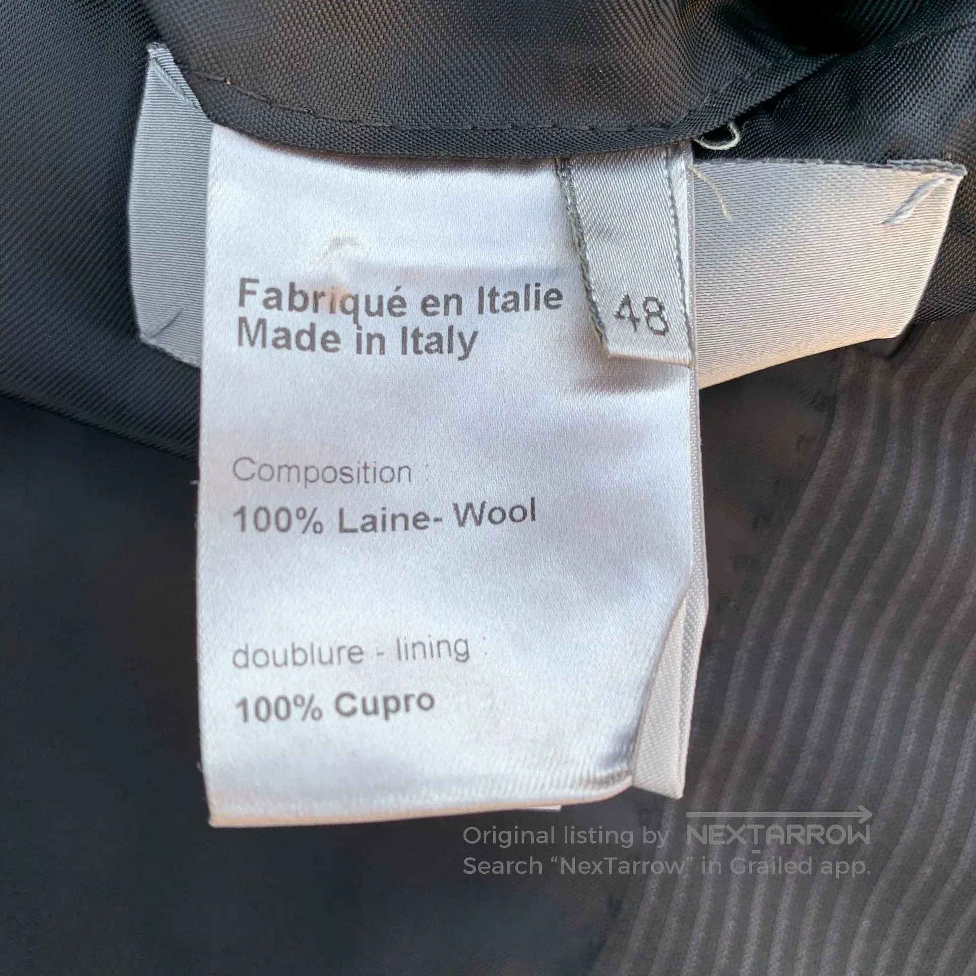 Dior Dior Homme Striped Wool Suit. Size US M / EU 48-50 / 2 - 7 Thumbnail