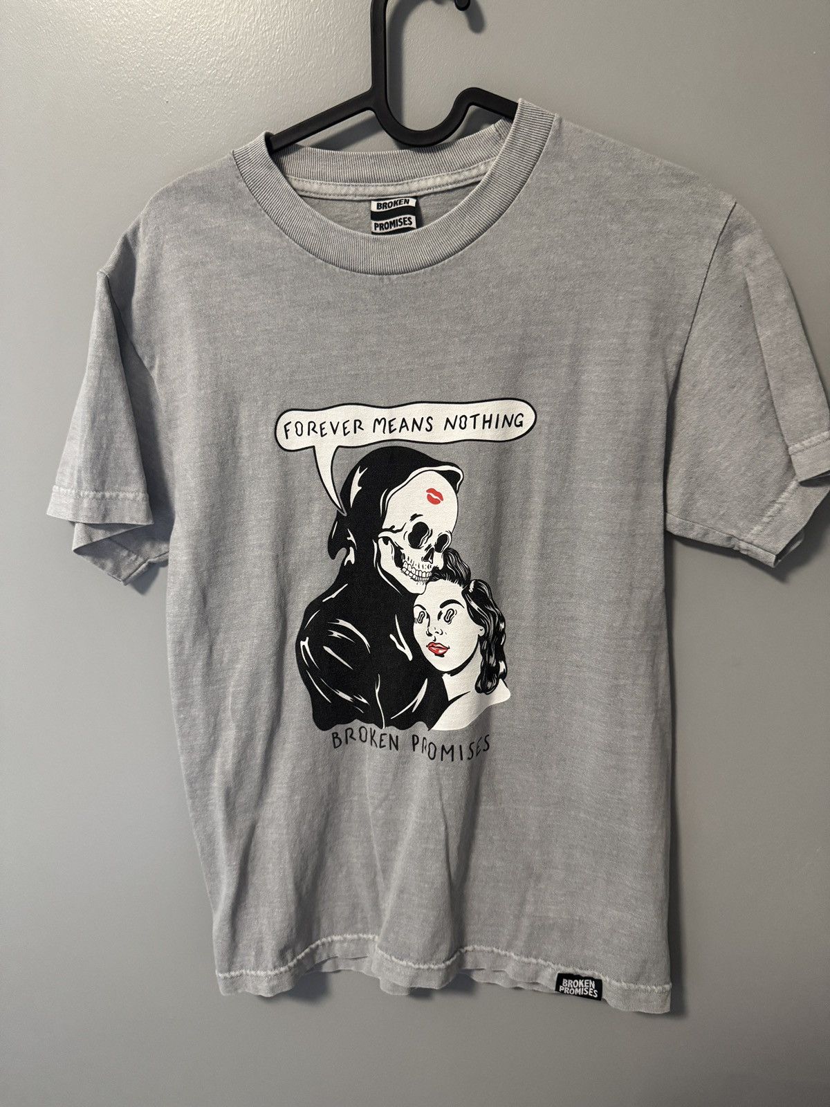 Broken Promises Co. Broken promises tee in grey sz S Size US S / EU 44-46 / 1 - 1 Thumbnail