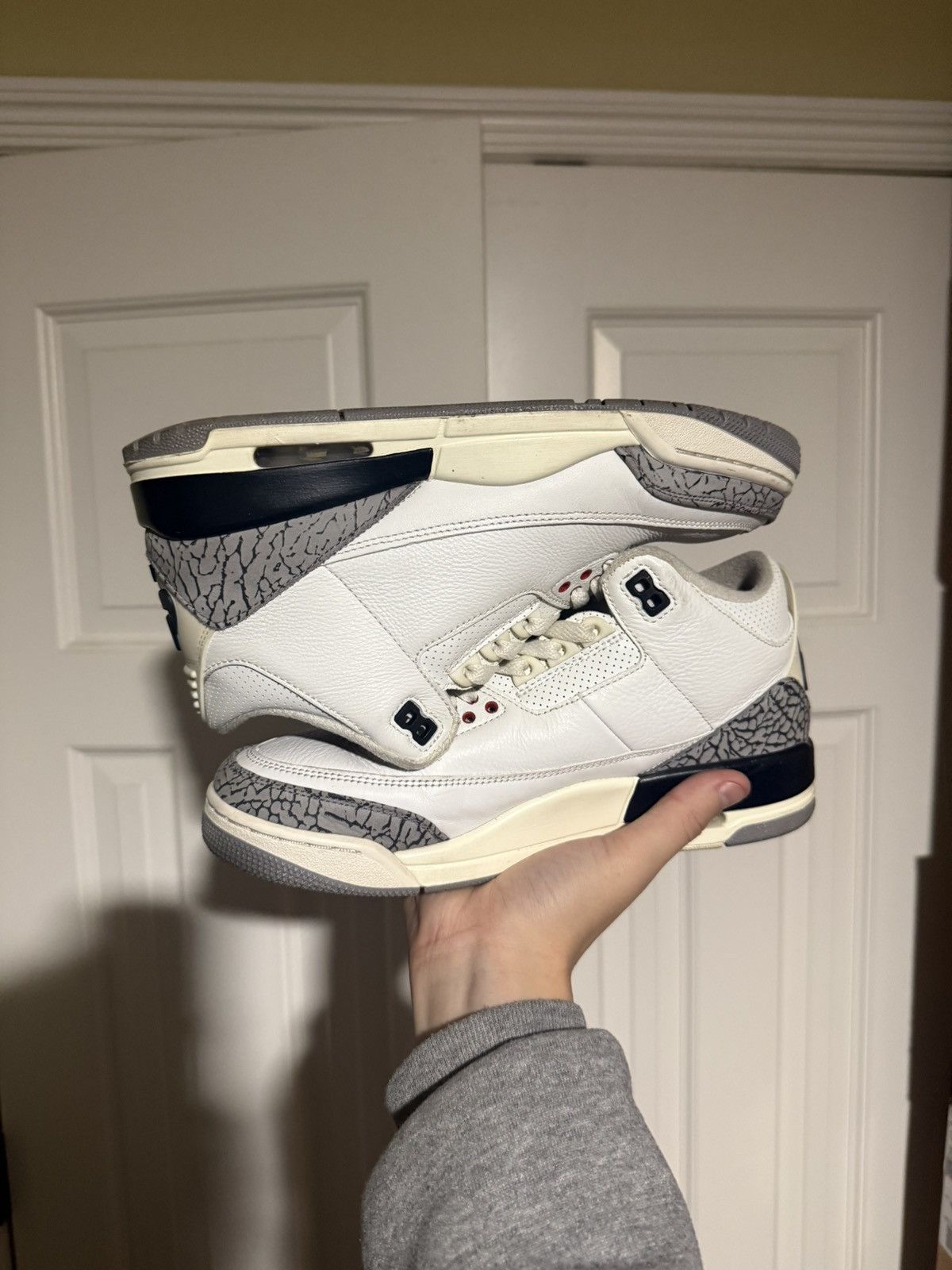 Nike Jordan 3 White Cement Reimagined Size US 8 / EU 41 - 5 Thumbnail