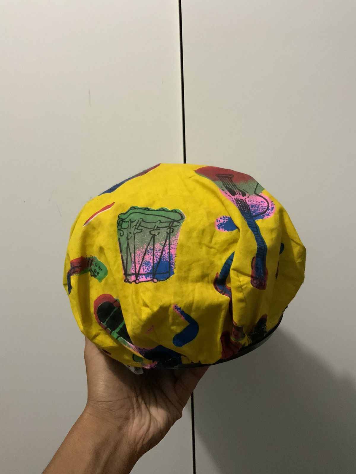 Unsound Rags Guitar Musicia Full Printed Newsboy Cap Size ONE SIZE - 3 Thumbnail