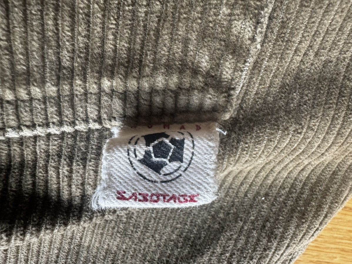 Walter Van Beirendonck NOS early 1990’s Sabotage Hand Painted Corduroy Pants Size US 33 - 19 Thumbnail