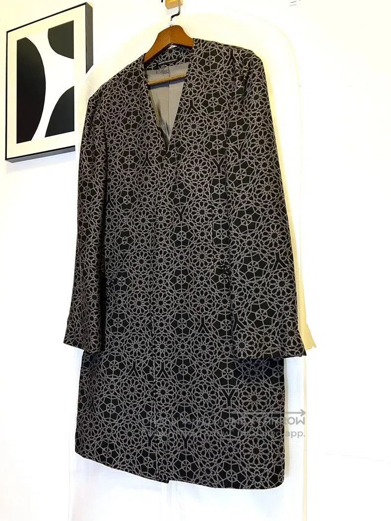 Yohji Yamamoto Yohji Yamamoto Printed Kimono Coat. Size US XS / EU 42 / 0 - 4 Thumbnail