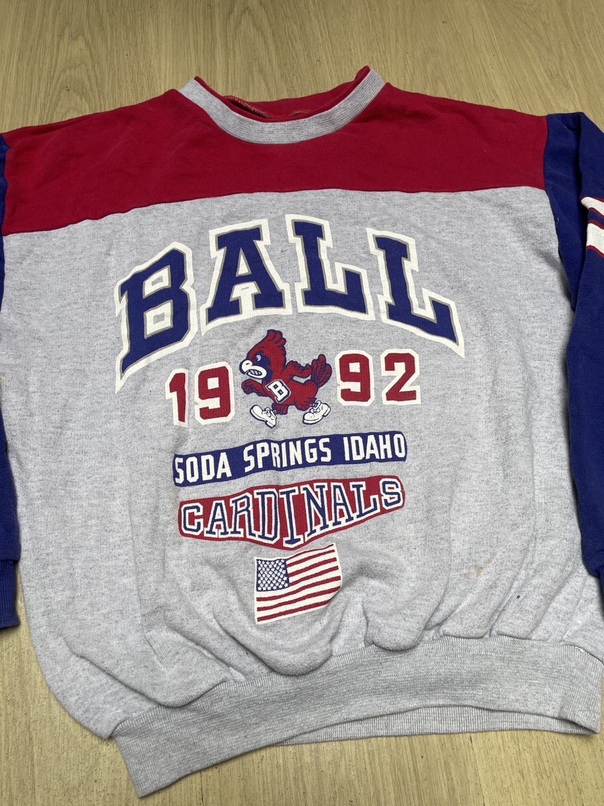 Vintage Cardinals vintage 1992 usa made archive fade athletic style Size US M / EU 48-50 / 2 - 2 Thumbnail