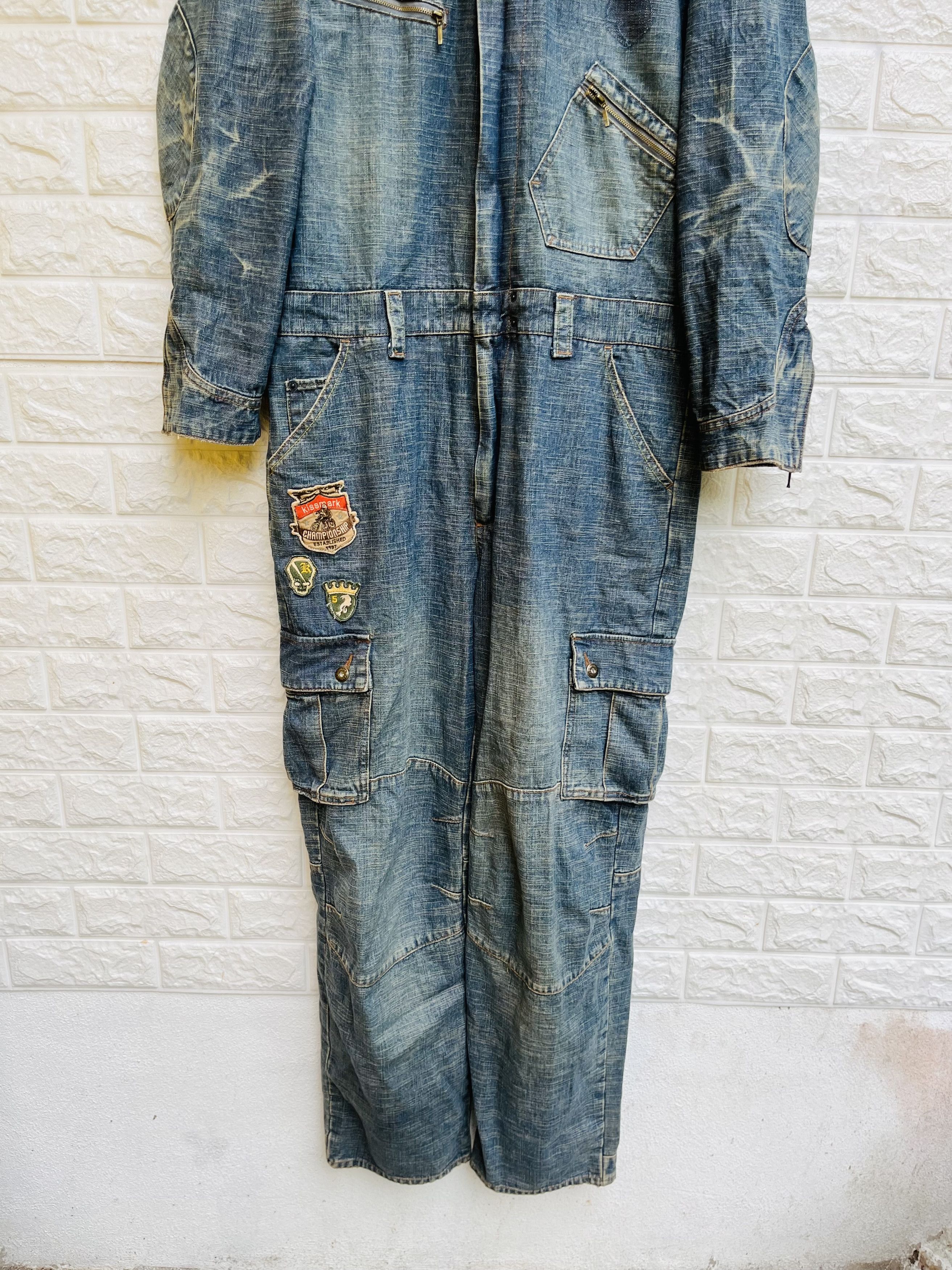 Japanese Brand Vintage Kissmark Overall Japanese Designer Fashion Style Size US 34 / EU 50 - 4 Thumbnail