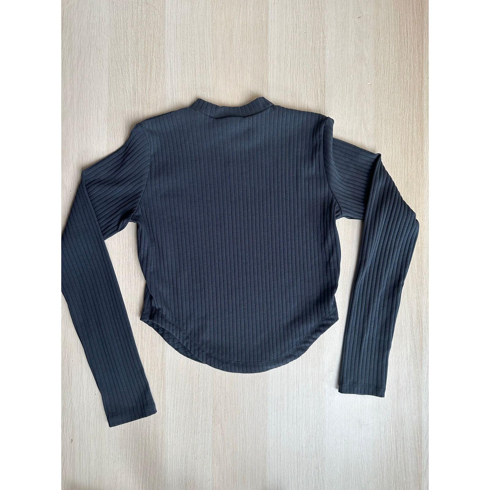 Jordan Brand Jordan Black Ribbed Crewneck - Size M - New Size M / US 6-8 / IT 42-44 - 3 Thumbnail