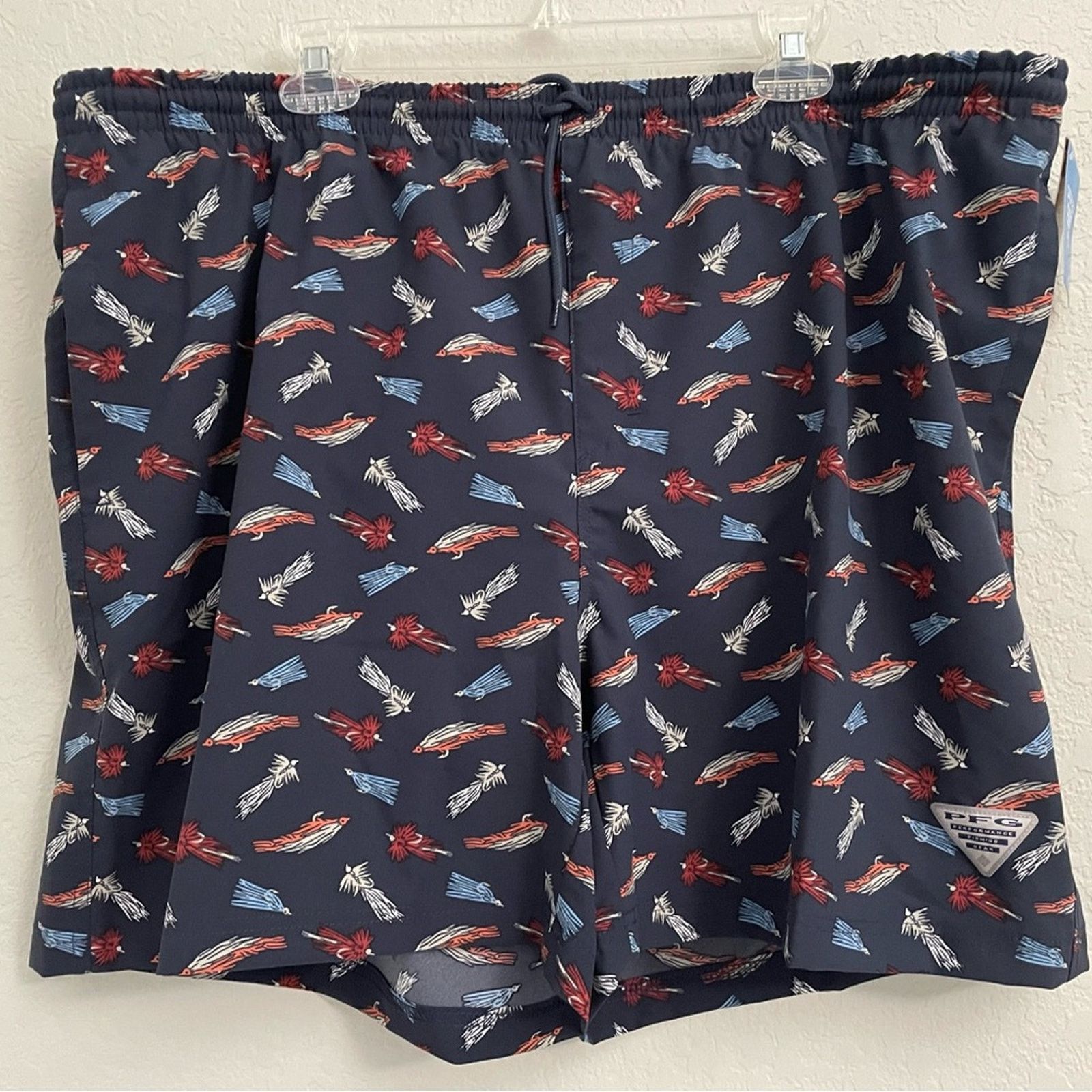 Columbia Columbia PFG Printed Rambler Water Short Mens XXL 6” Inseam Size US 42 / EU 58 - 1 Thumbnail