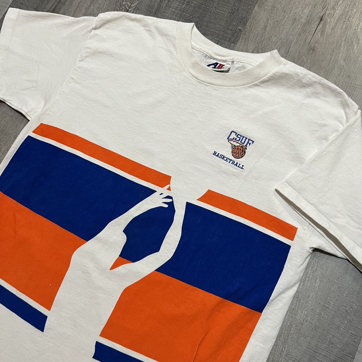 Vintage VTG California State University Fullerton CSUF 90s T Shirt Size US M / EU 48-50 / 2 - 2 Thumbnail