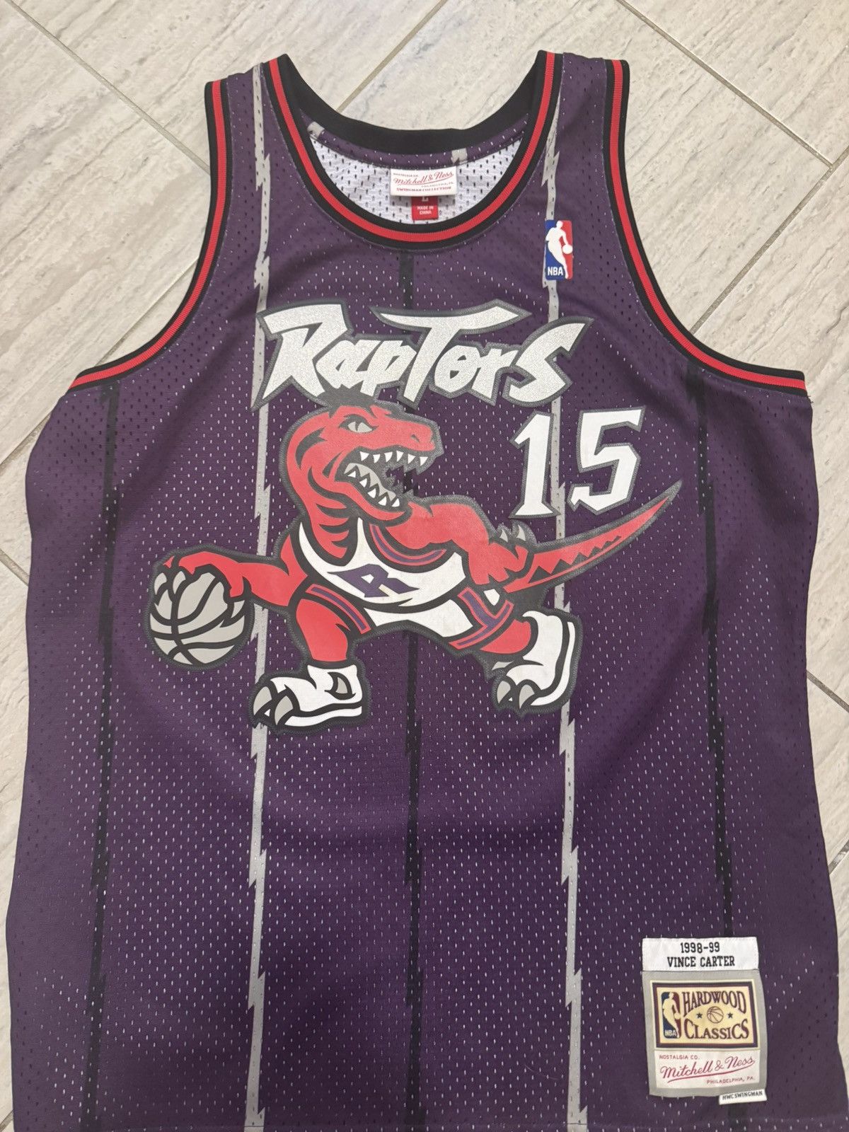 NBA vintage Vince carter jersey Size US L / EU 52-54 / 3 - 1 Thumbnail